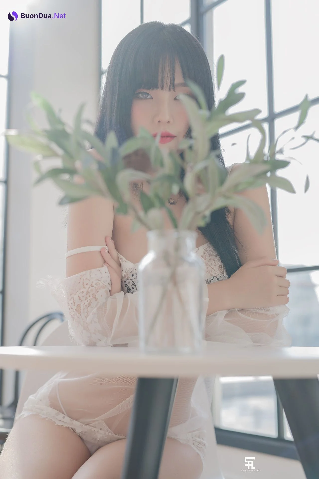 YUNA 윤아, [SAINT Photolife] BLOOM Vol.01 – Set.02 - Photo 11