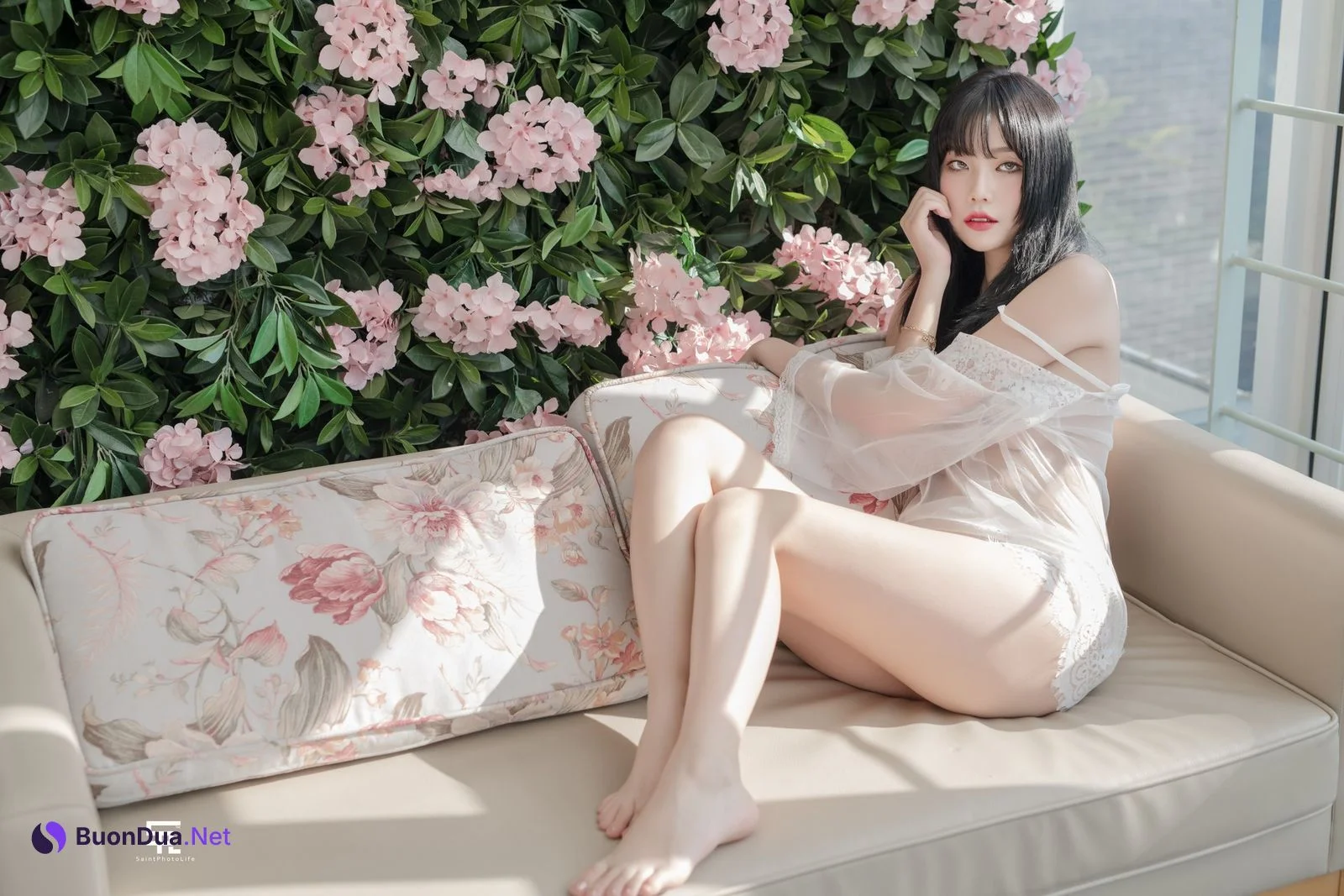 YUNA 윤아, [SAINT Photolife] BLOOM Vol.01 – Set.02 - Photo 4