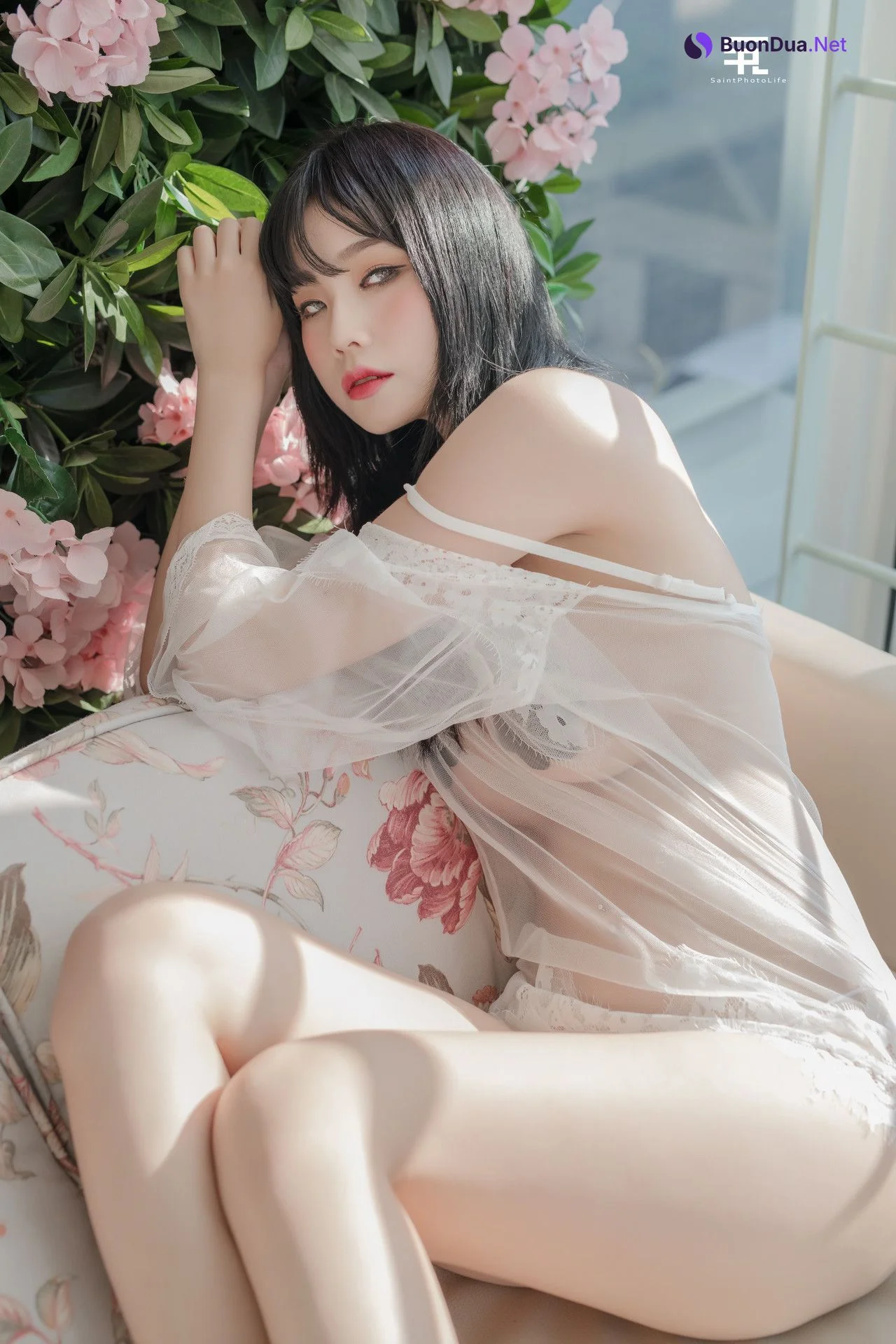 YUNA 윤아, [SAINT Photolife] BLOOM Vol.01 – Set.02 - Photo 5
