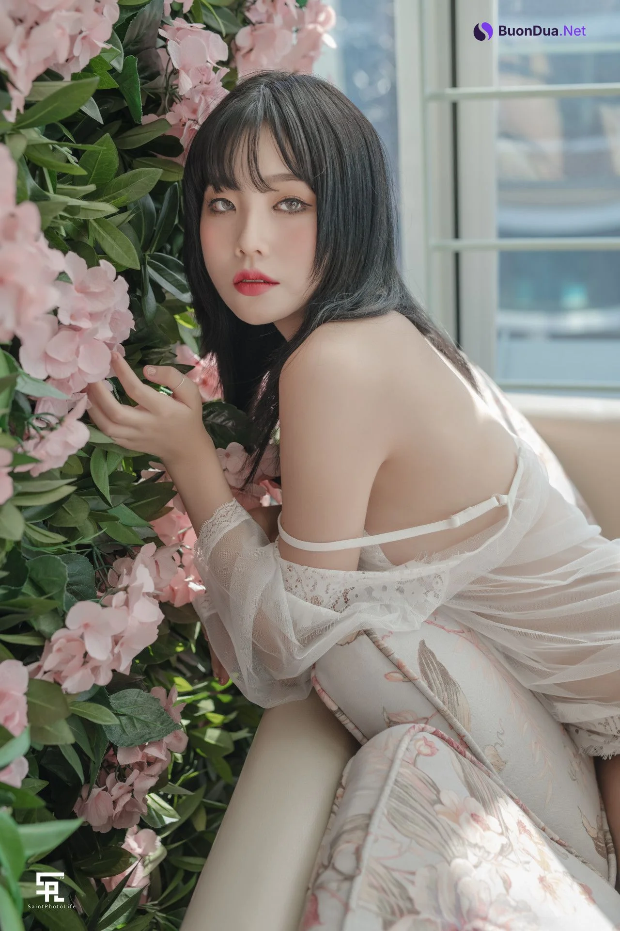 YUNA 윤아, [SAINT Photolife] BLOOM Vol.01 – Set.02 - Photo 6