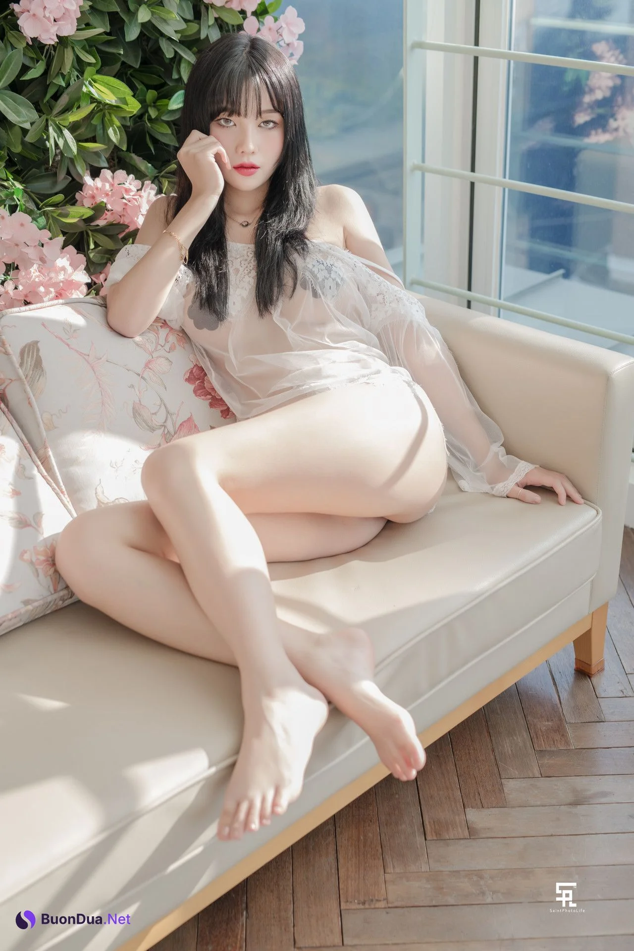 YUNA 윤아, [SAINT Photolife] BLOOM Vol.01 – Set.02 - Photo 7
