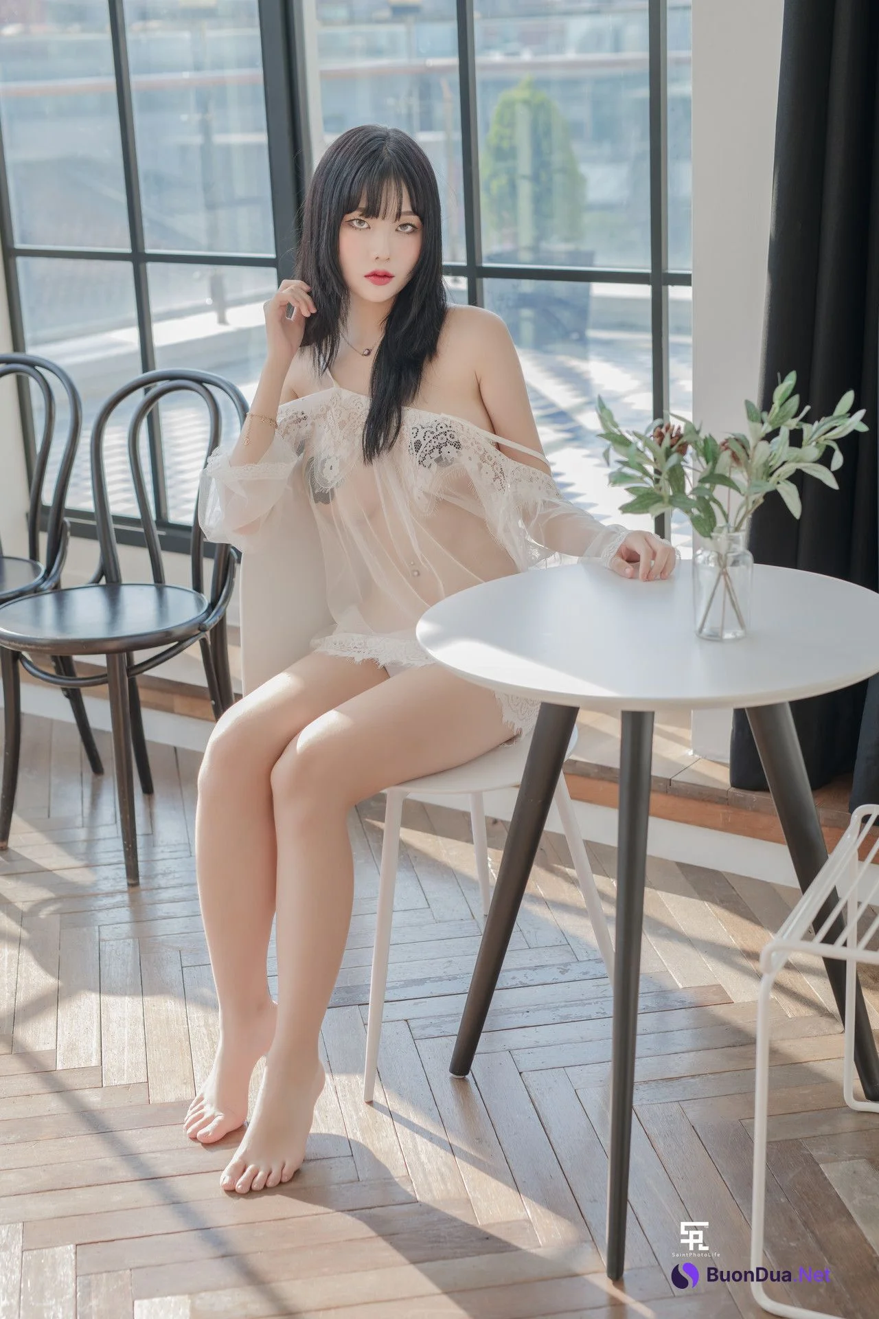 YUNA 윤아, [SAINT Photolife] BLOOM Vol.01 – Set.02 - Photo 8