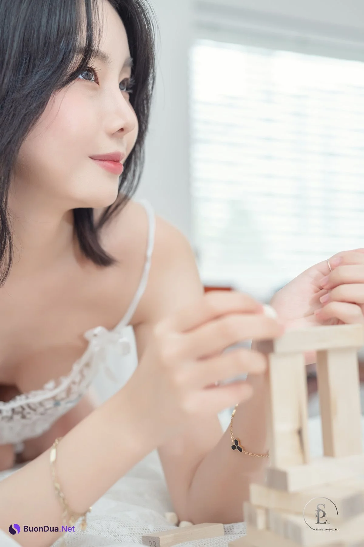 Yuna 유나, [SAINT Photolife] Jenga - Photo 14