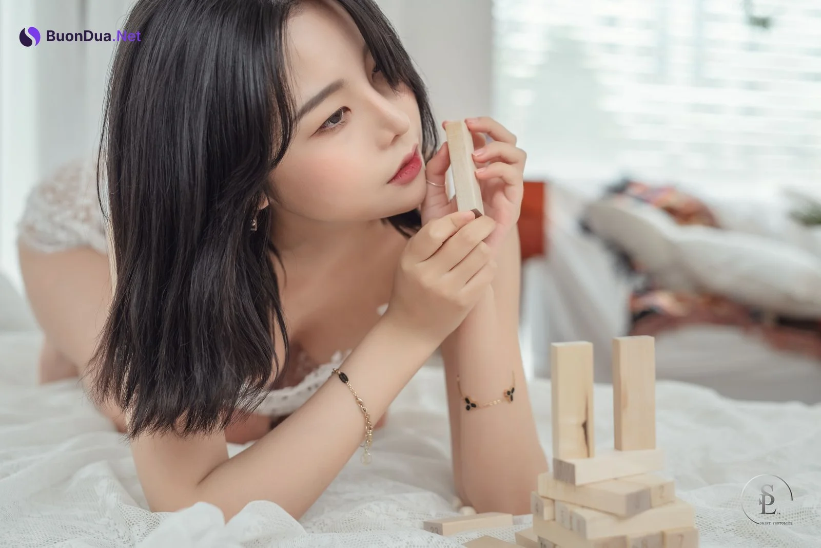 Yuna 유나, [SAINT Photolife] Jenga - Photo 15