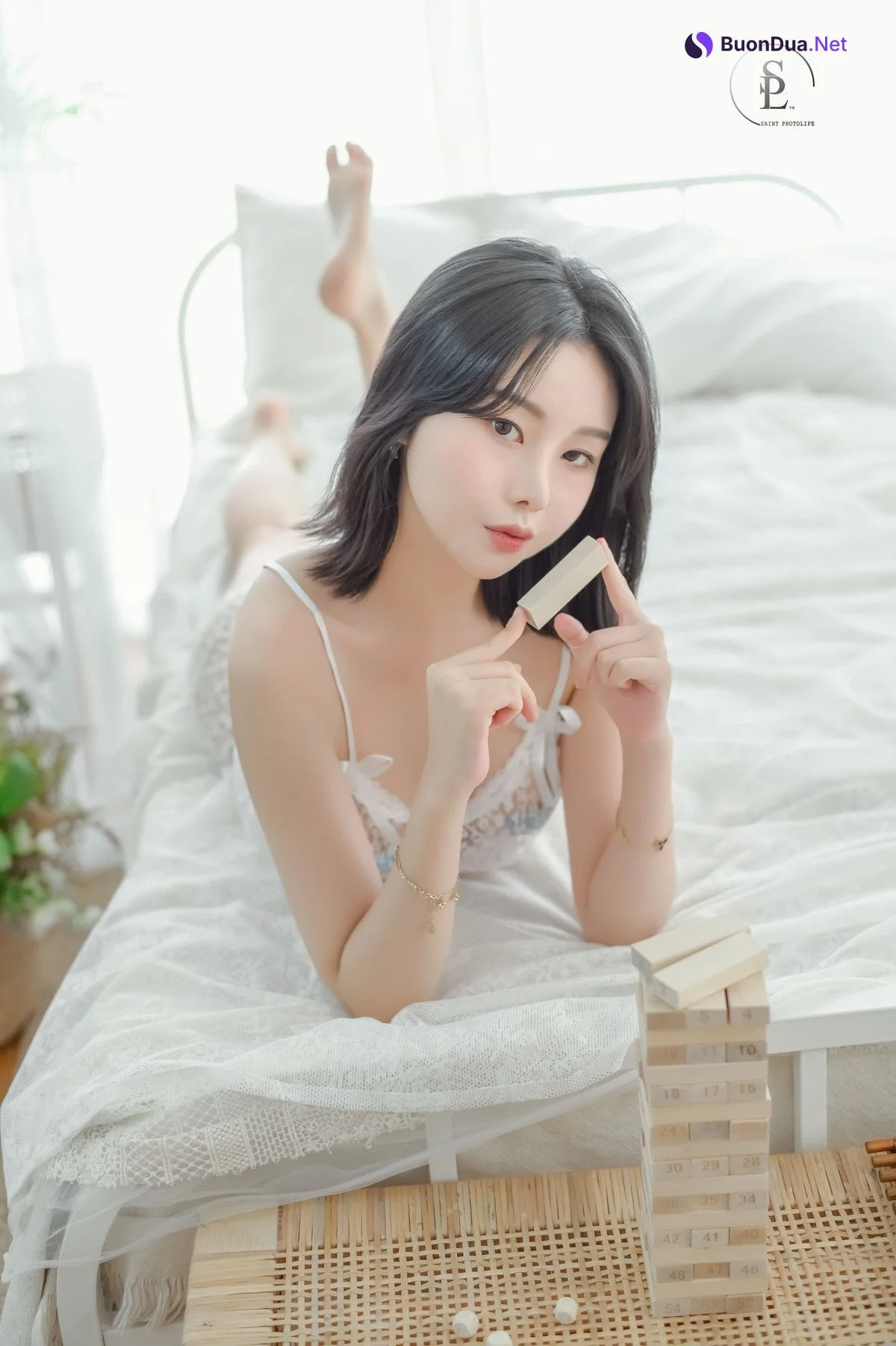 Yuna 유나, [SAINT Photolife] Jenga - Photo 3