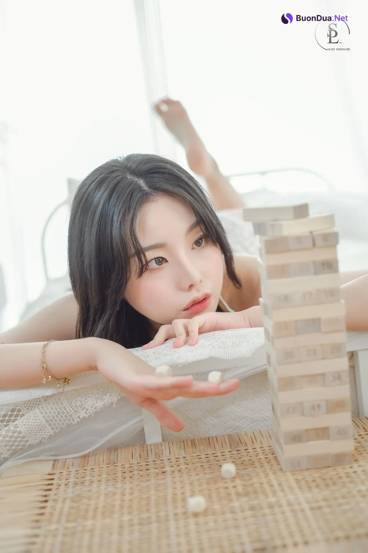 Yuna 유나, [SAINT Photolife] Jenga - Photo 5