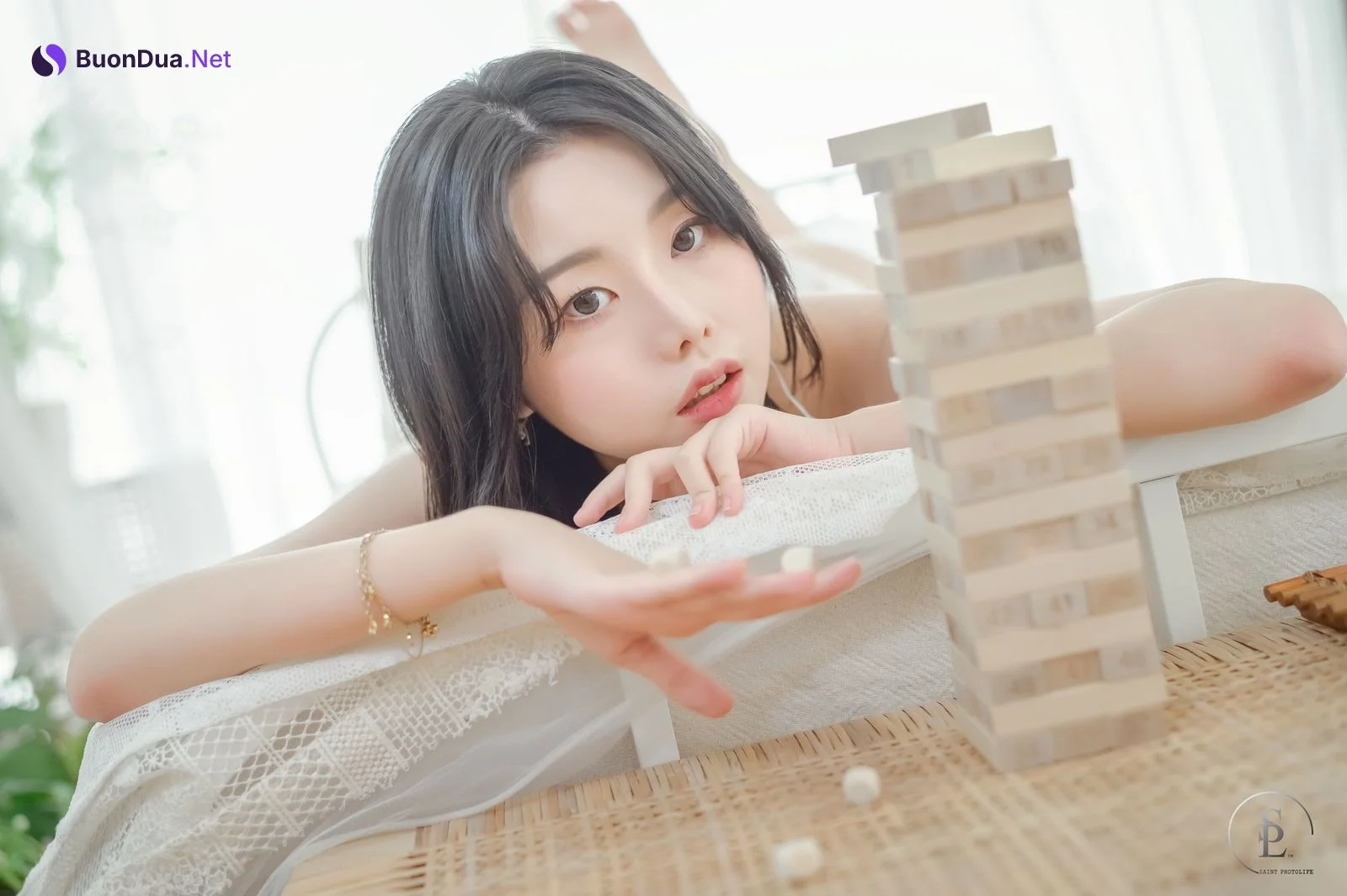 Yuna 유나, [SAINT Photolife] Jenga - Photo 6