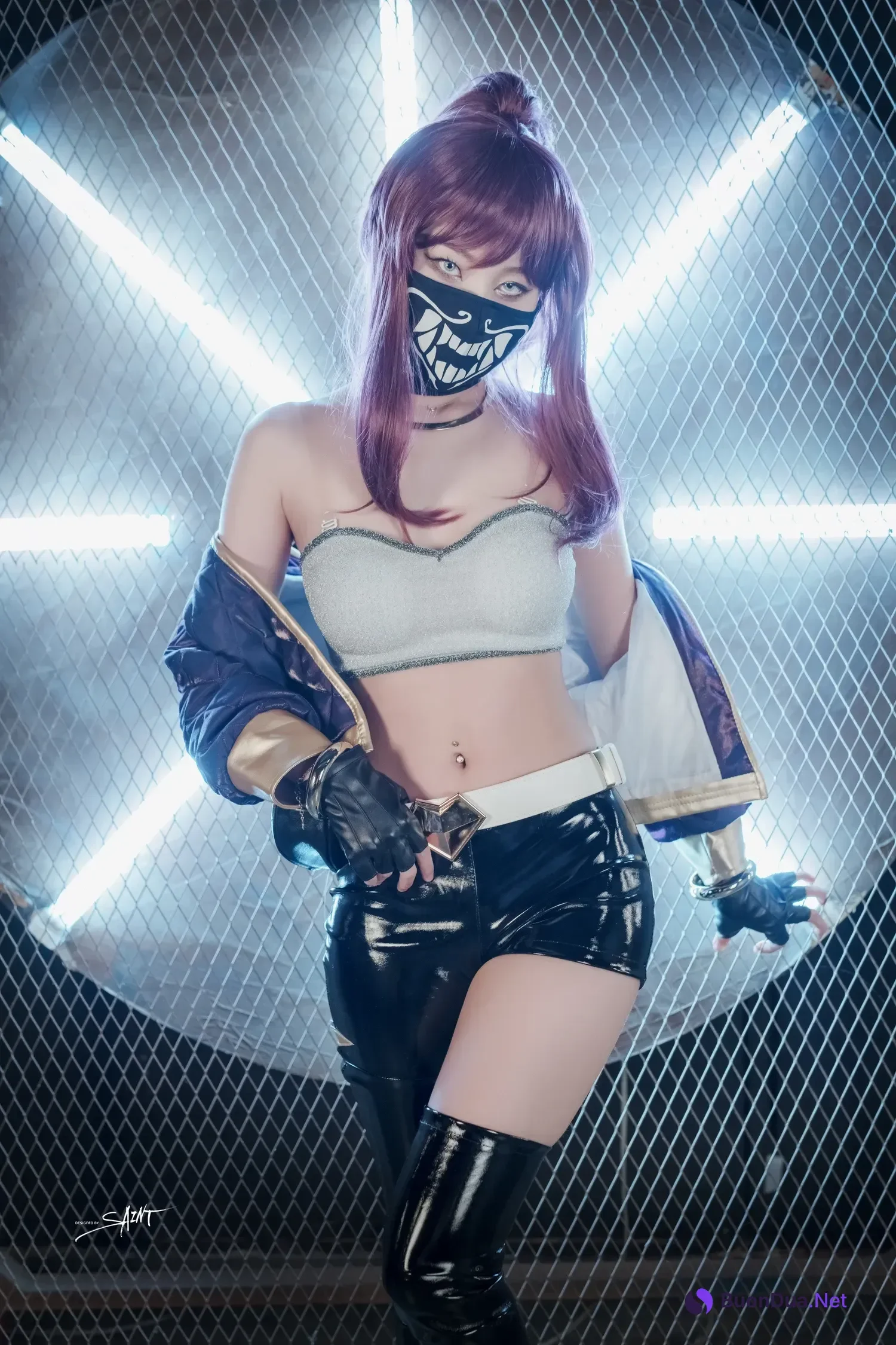 Yuna 유나, [SAINT Photolife] KDA Akali - Photo 10