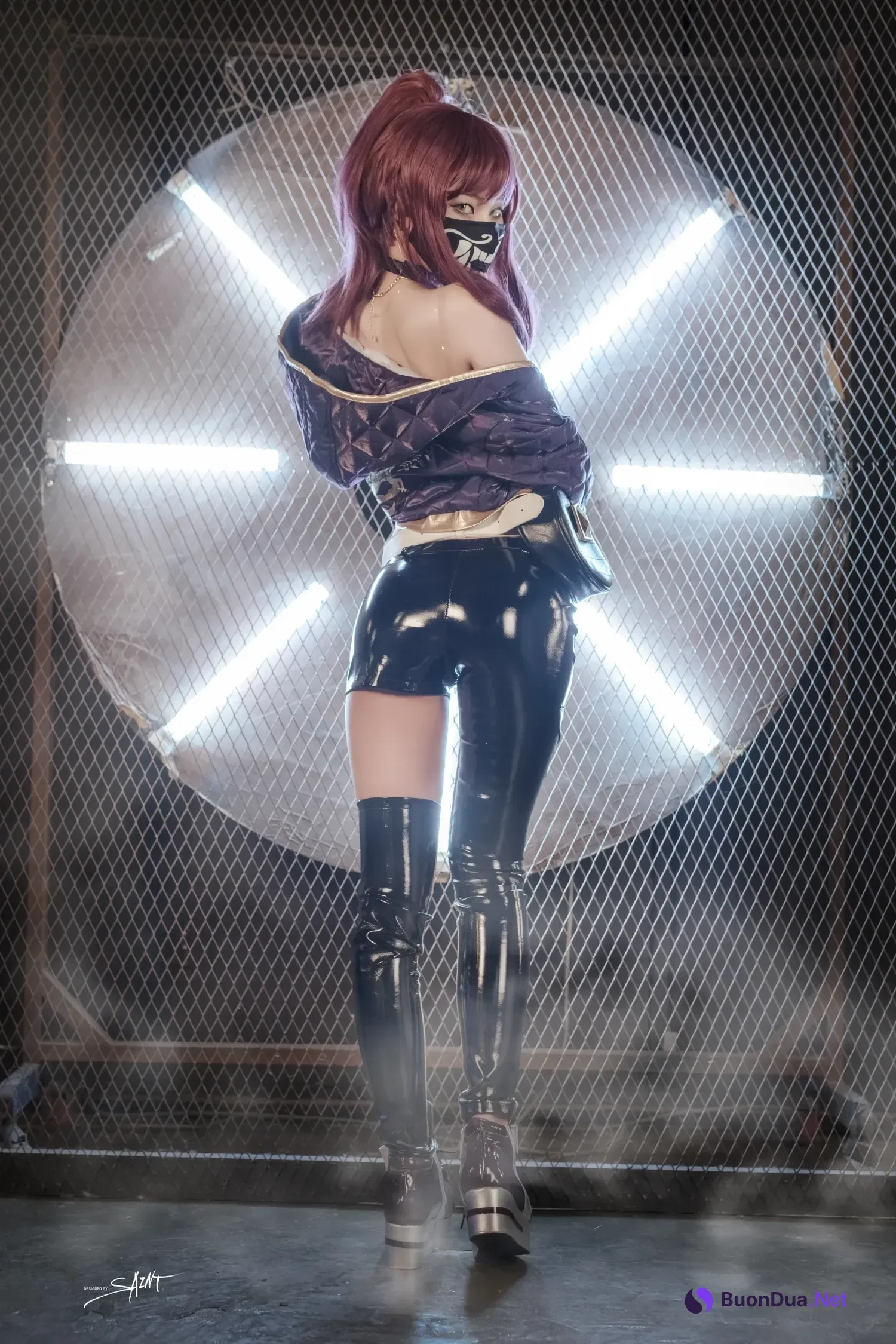 Yuna 유나, [SAINT Photolife] KDA Akali - Photo 11