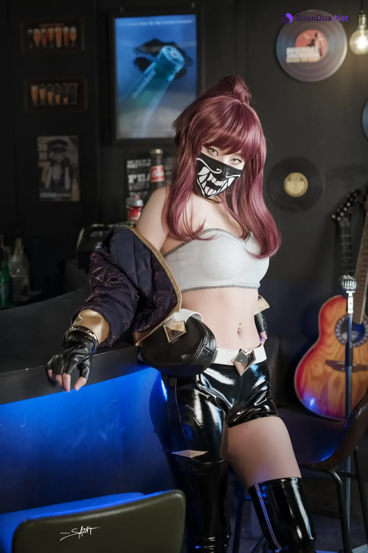 Yuna 유나, [SAINT Photolife] KDA Akali - Photo 12