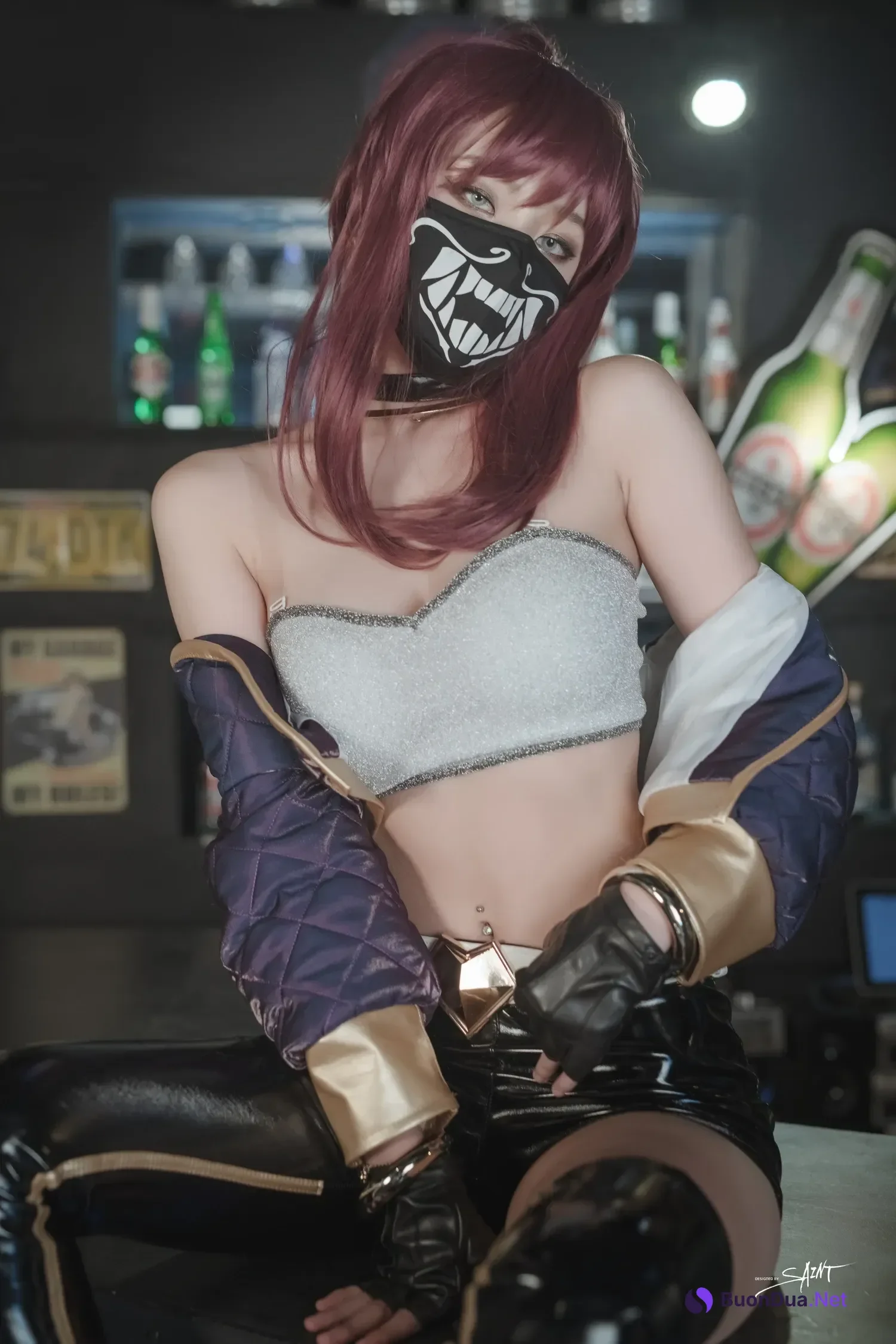 Yuna 유나, [SAINT Photolife] KDA Akali - Photo 15
