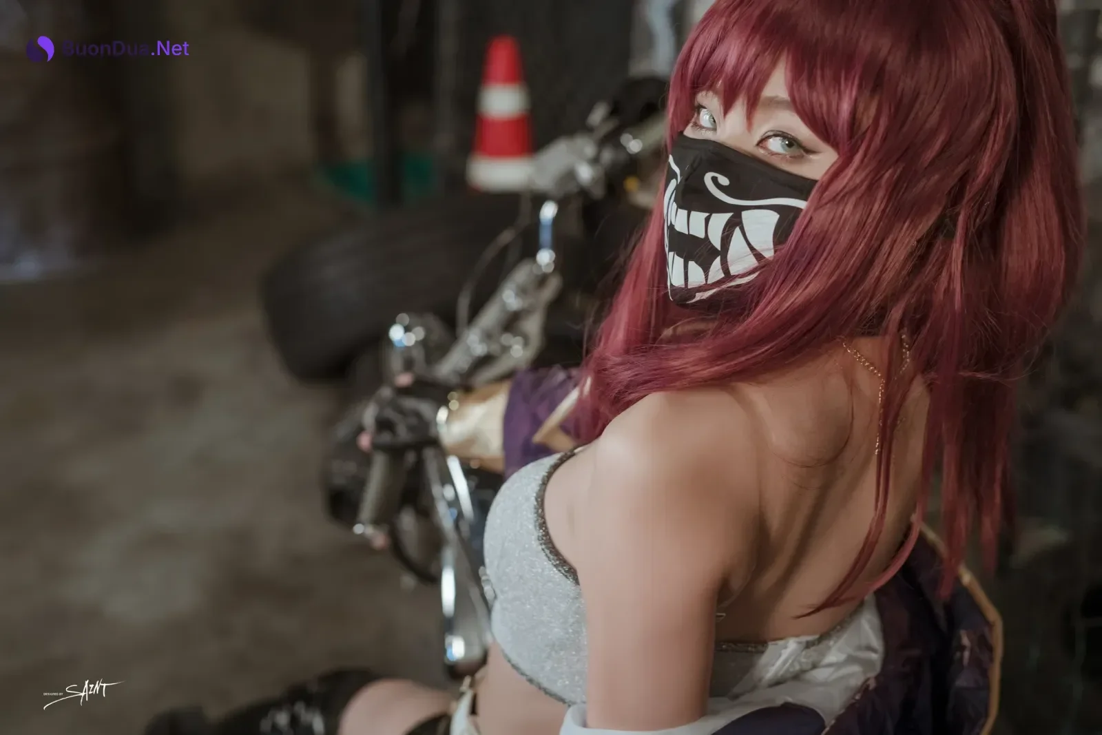 Yuna 유나, [SAINT Photolife] KDA Akali - Photo 20
