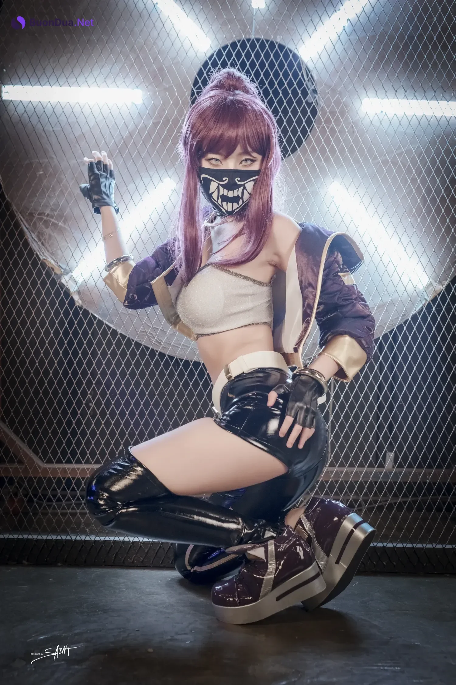 Yuna 유나, [SAINT Photolife] KDA Akali - Photo 3