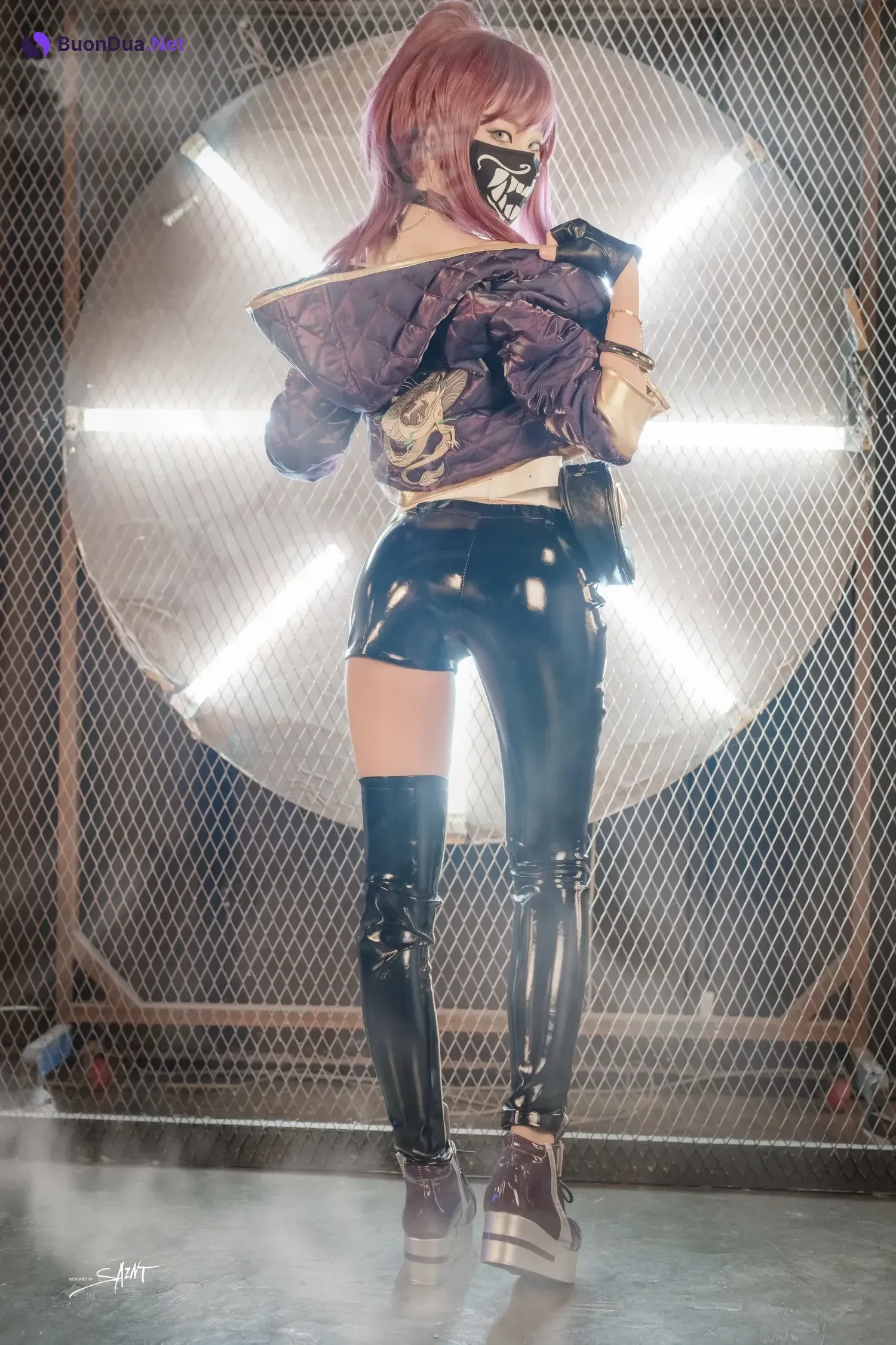 Yuna 유나, [SAINT Photolife] KDA Akali - Photo 5