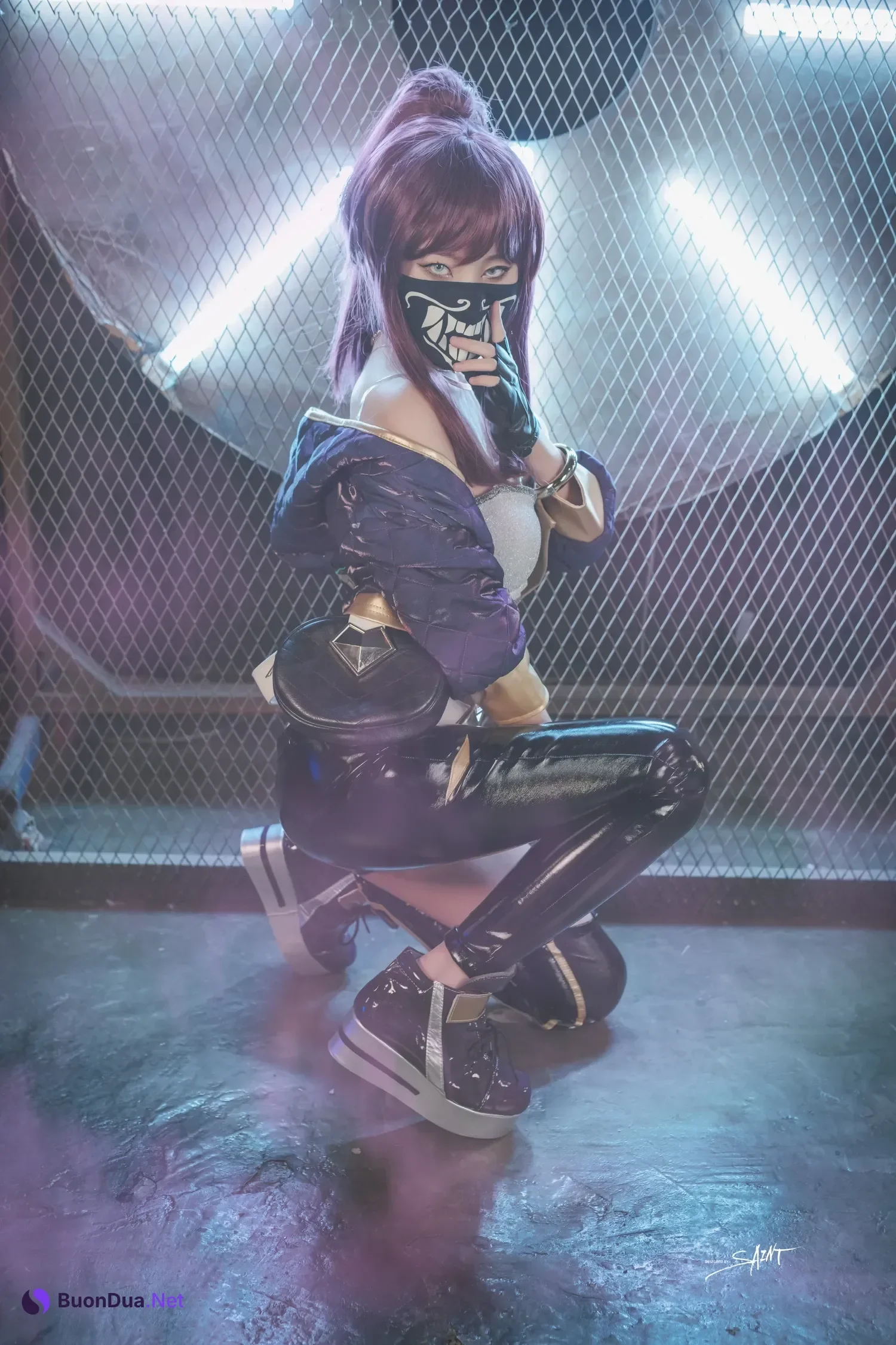 Yuna 유나, [SAINT Photolife] KDA Akali - Photo 6