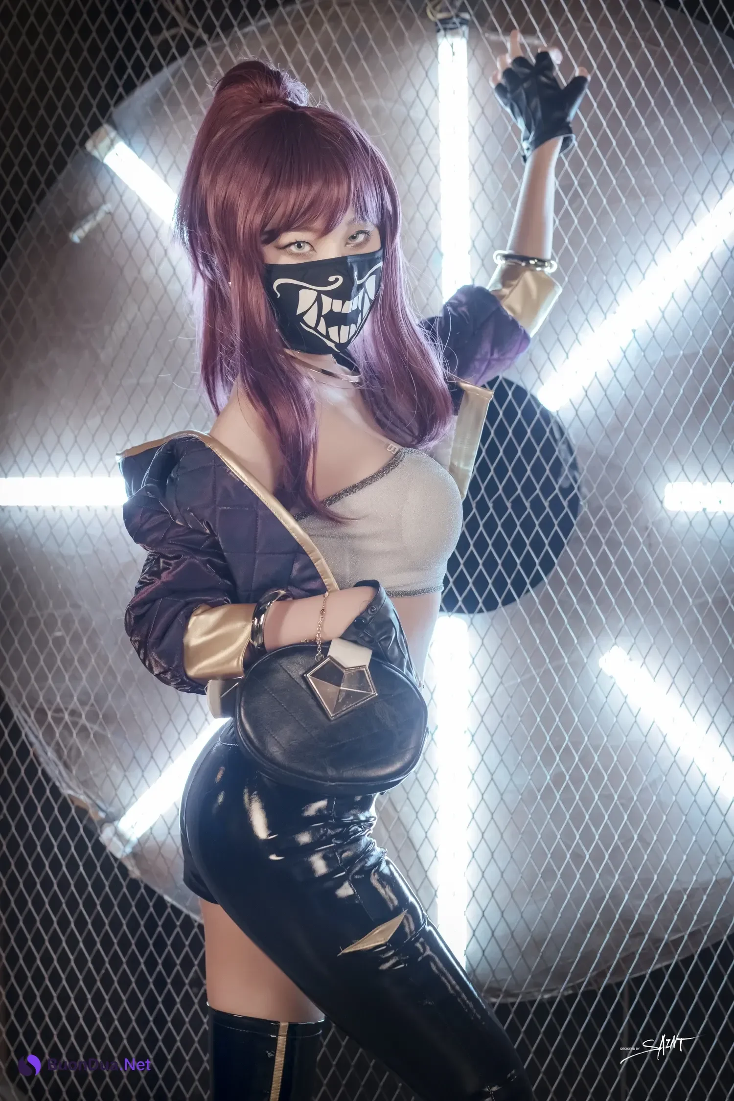 Yuna 유나, [SAINT Photolife] KDA Akali - Photo 7