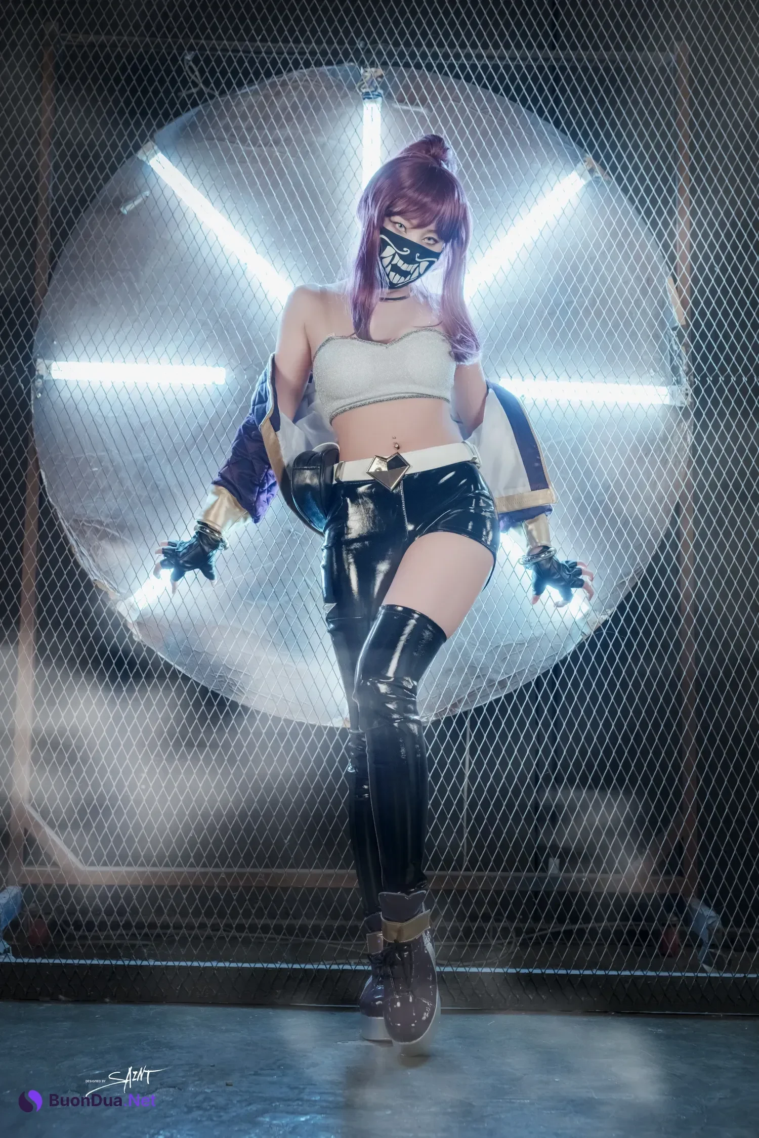 Yuna 유나, [SAINT Photolife] KDA Akali - Photo 9