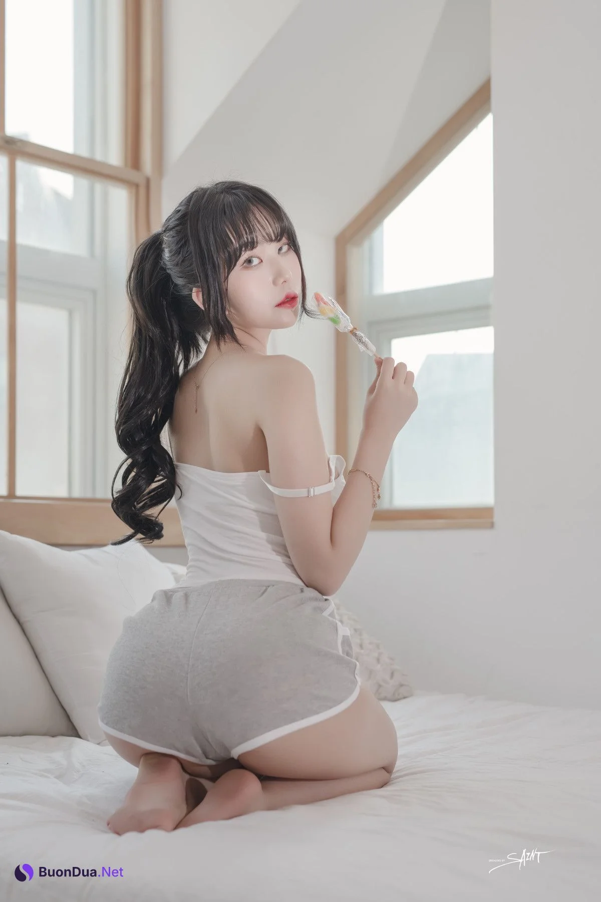 Yuna 유나, [SAINT Photolife] Love On Top Set.02 - Photo 5