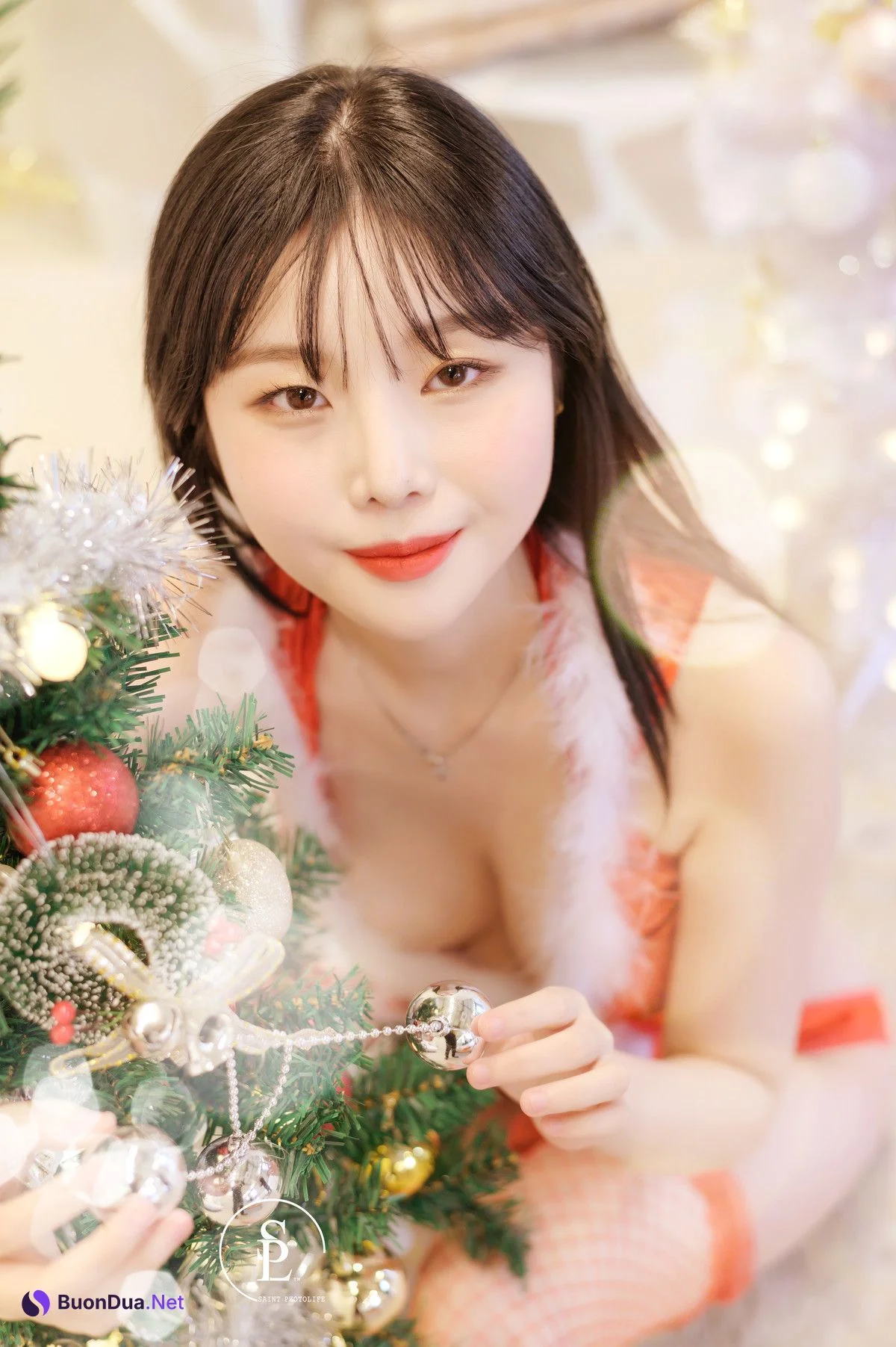 Yuna 유나, [SAINT Photolife] Merry Yuna’s Xmas Set.02 - Photo 17