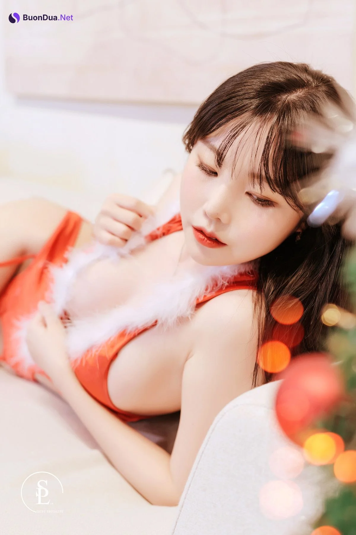 Yuna 유나, [SAINT Photolife] Merry Yuna’s Xmas Set.02 - Photo 2