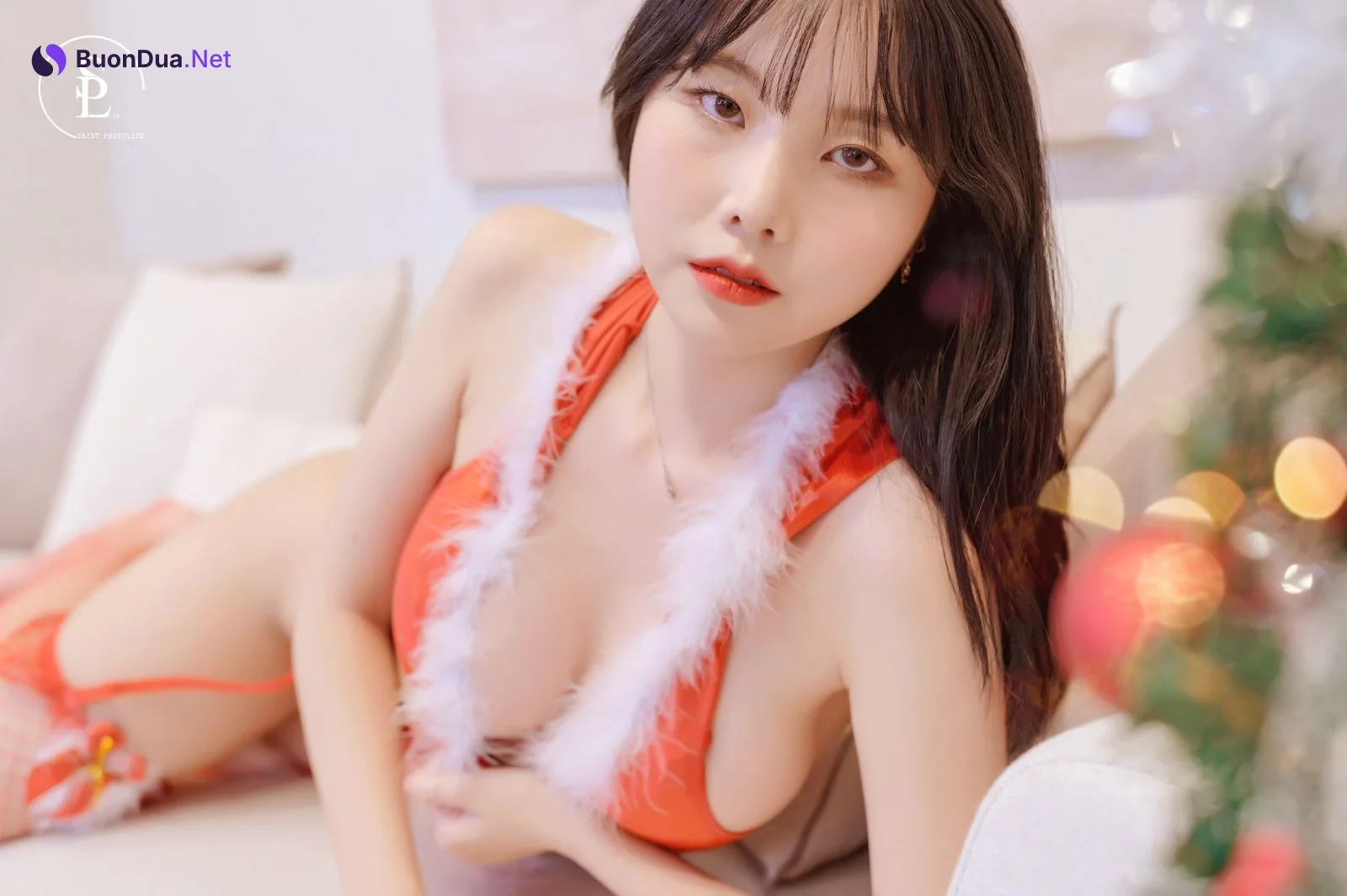 Yuna 유나, [SAINT Photolife] Merry Yuna’s Xmas Set.02 - Photo 3
