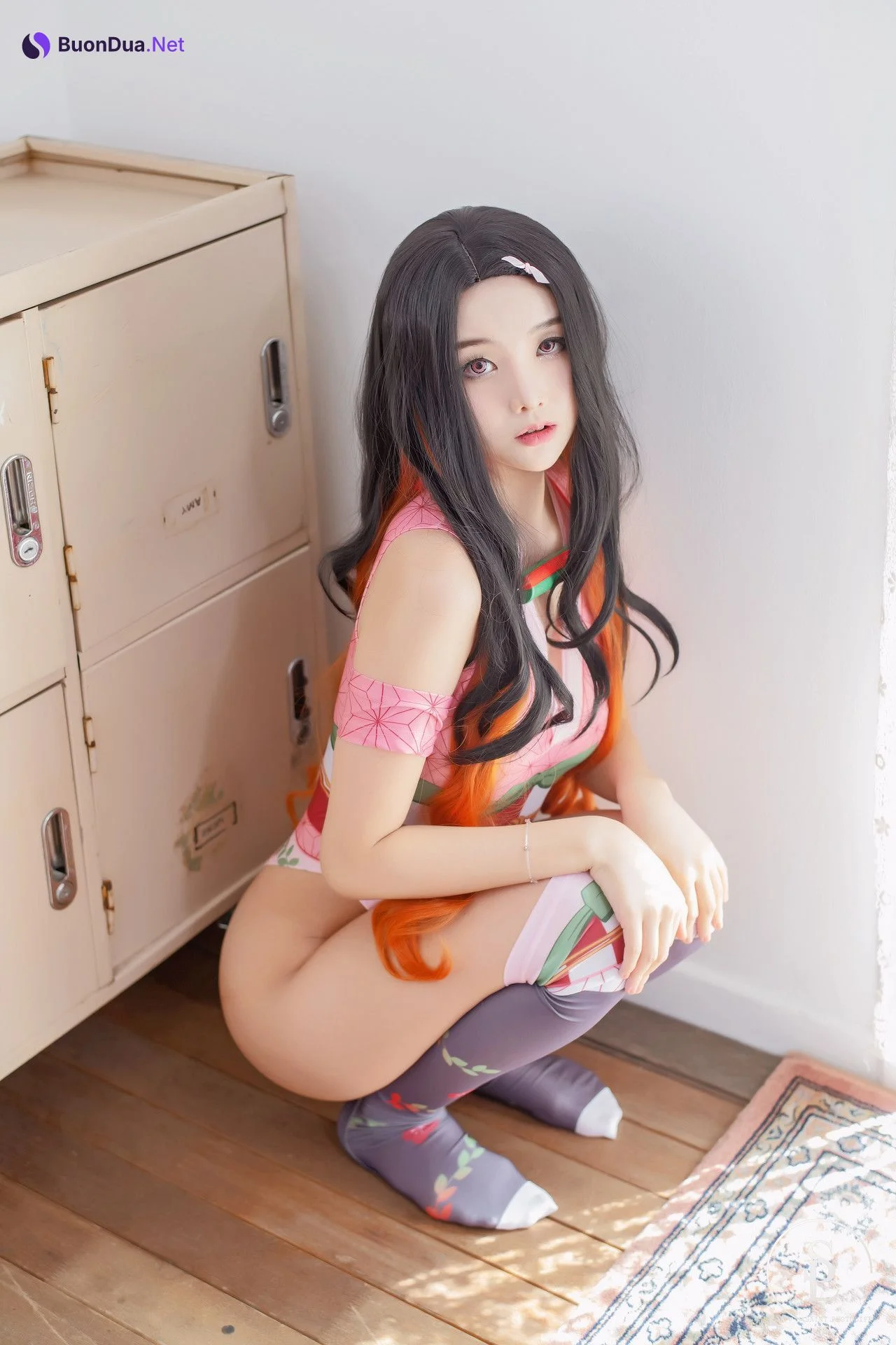 Yuna 유나, [SAINT Photolife] Nezuko x Shinobu - Photo 13