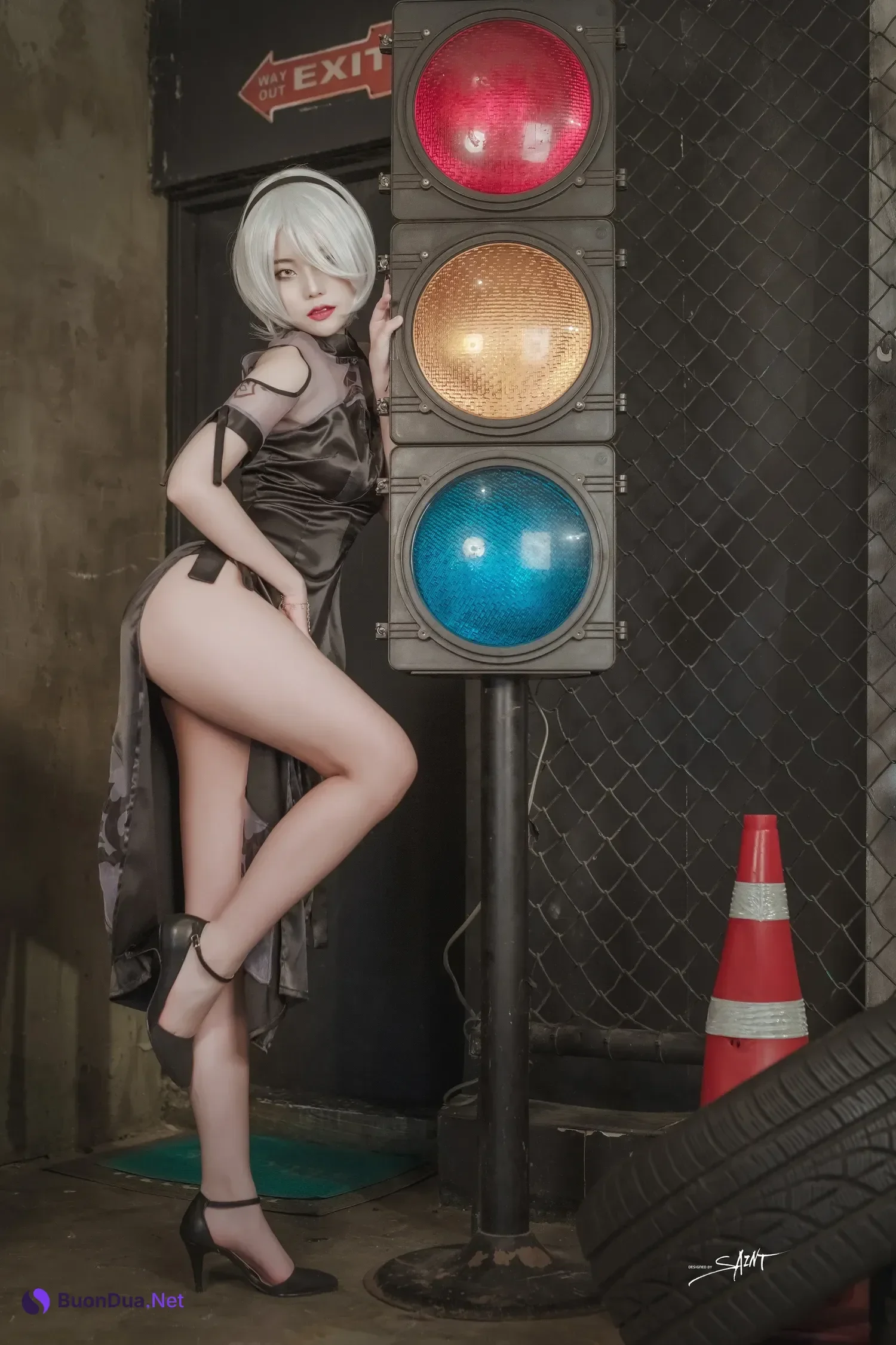 Yuna 유나, [SAINT Photolife] Nier Automata 2B - Photo 12