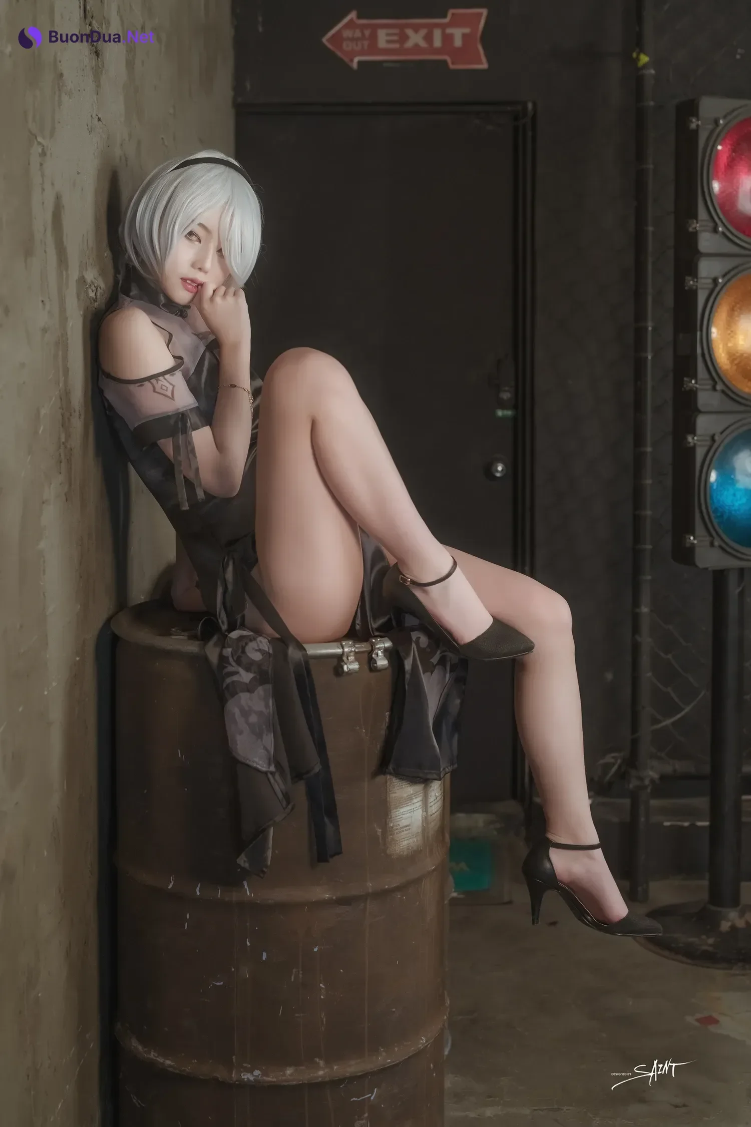 Yuna 유나, [SAINT Photolife] Nier Automata 2B - Photo 14