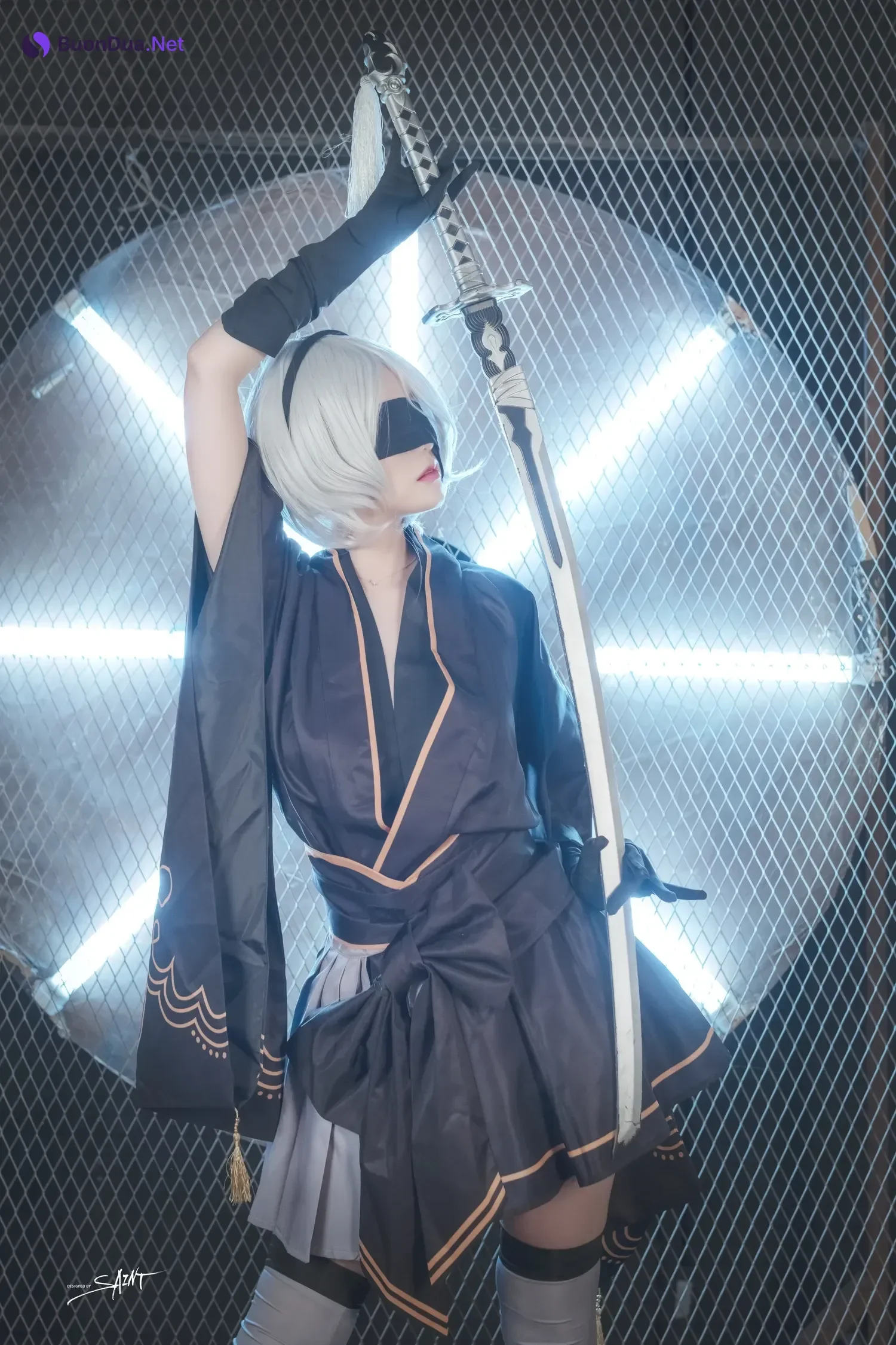 Yuna 유나, [SAINT Photolife] Nier Automata 2B - Photo 18