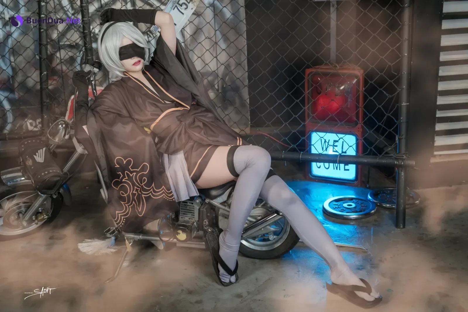 Yuna 유나, [SAINT Photolife] Nier Automata 2B - Photo 2