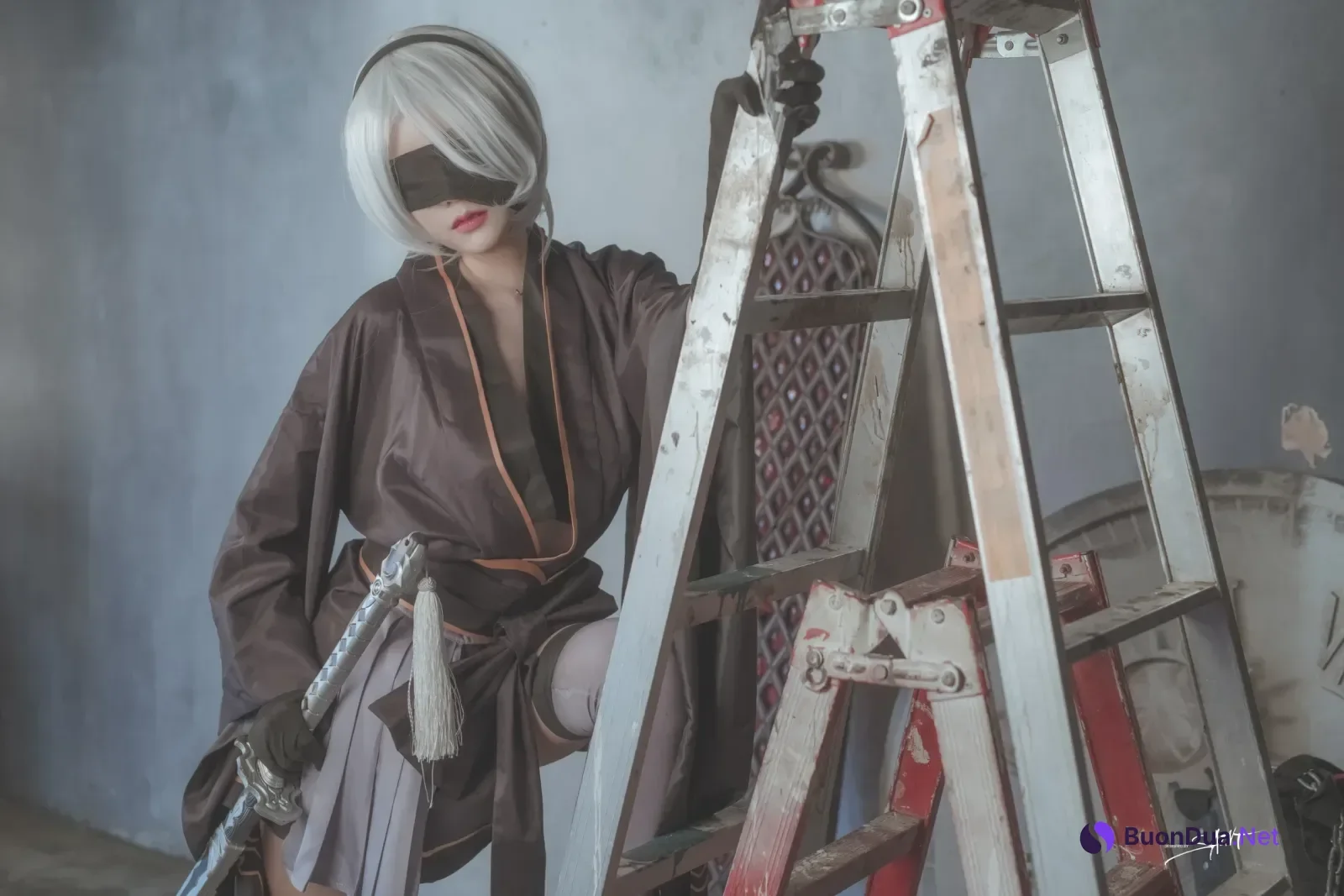Yuna 유나, [SAINT Photolife] Nier Automata 2B - Photo 4