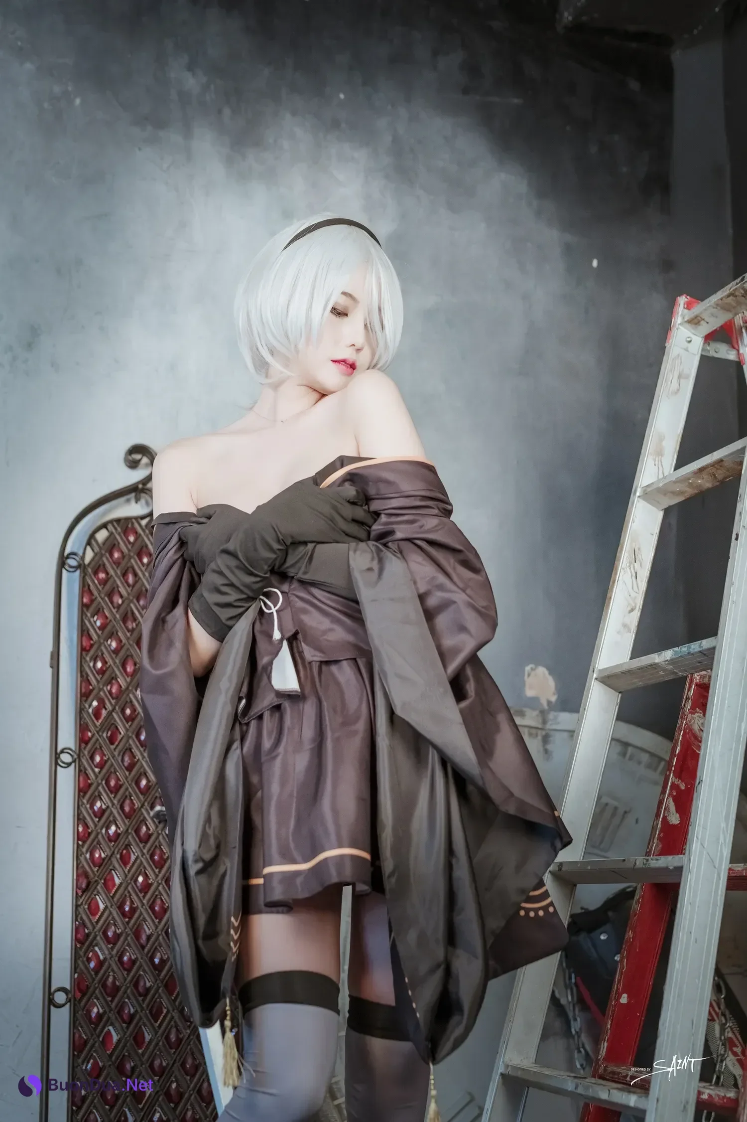 Yuna 유나, [SAINT Photolife] Nier Automata 2B - Photo 7