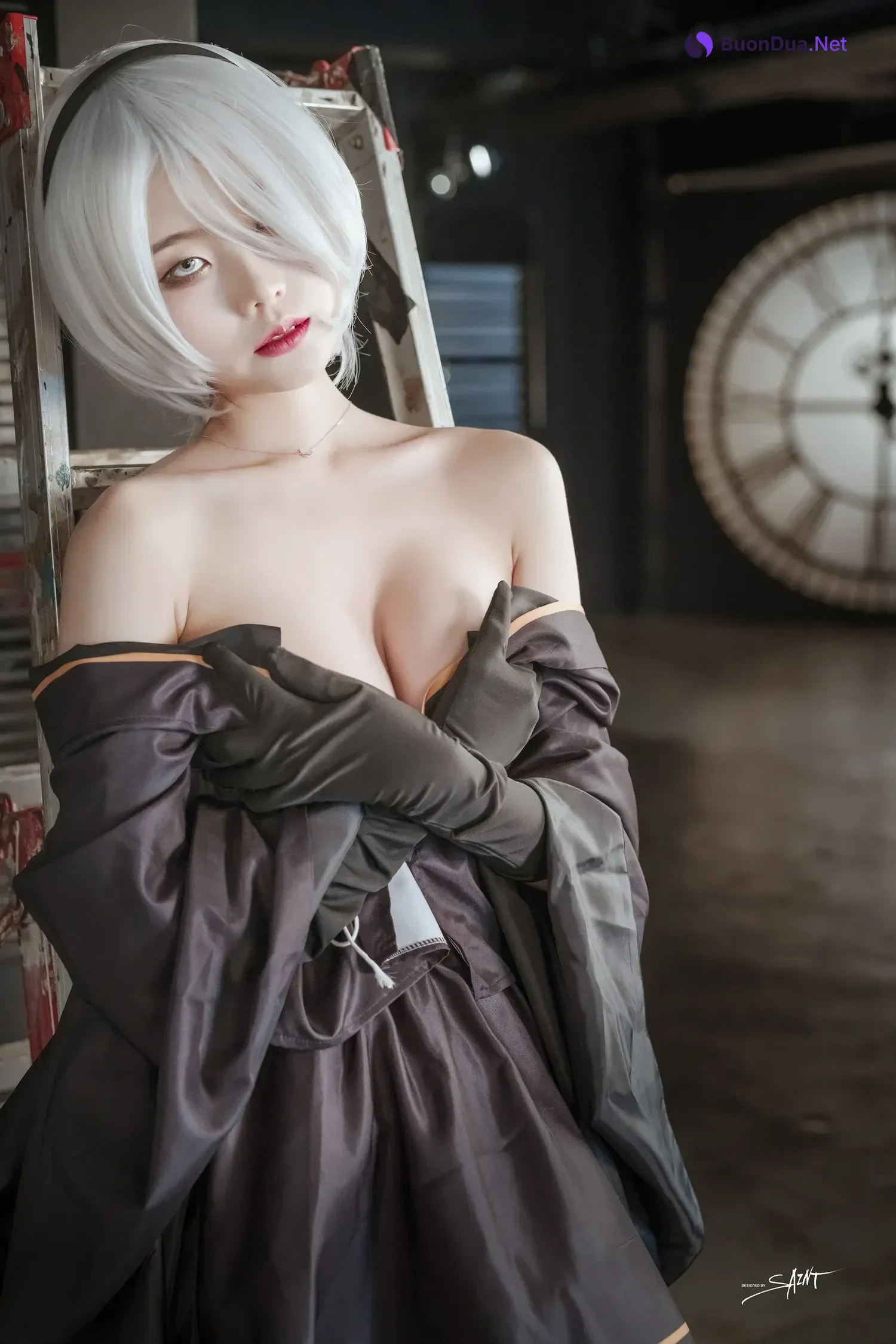Yuna 유나, [SAINT Photolife] Nier Automata 2B - Photo 9