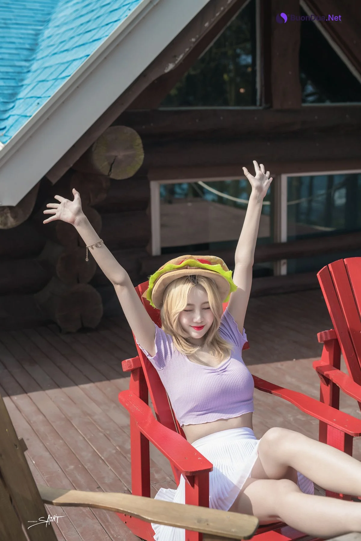 Yuna 유나, Saint PhotoLife Vol.14 ‘Jeju Story Part.1’ Set.04 - 사진 17