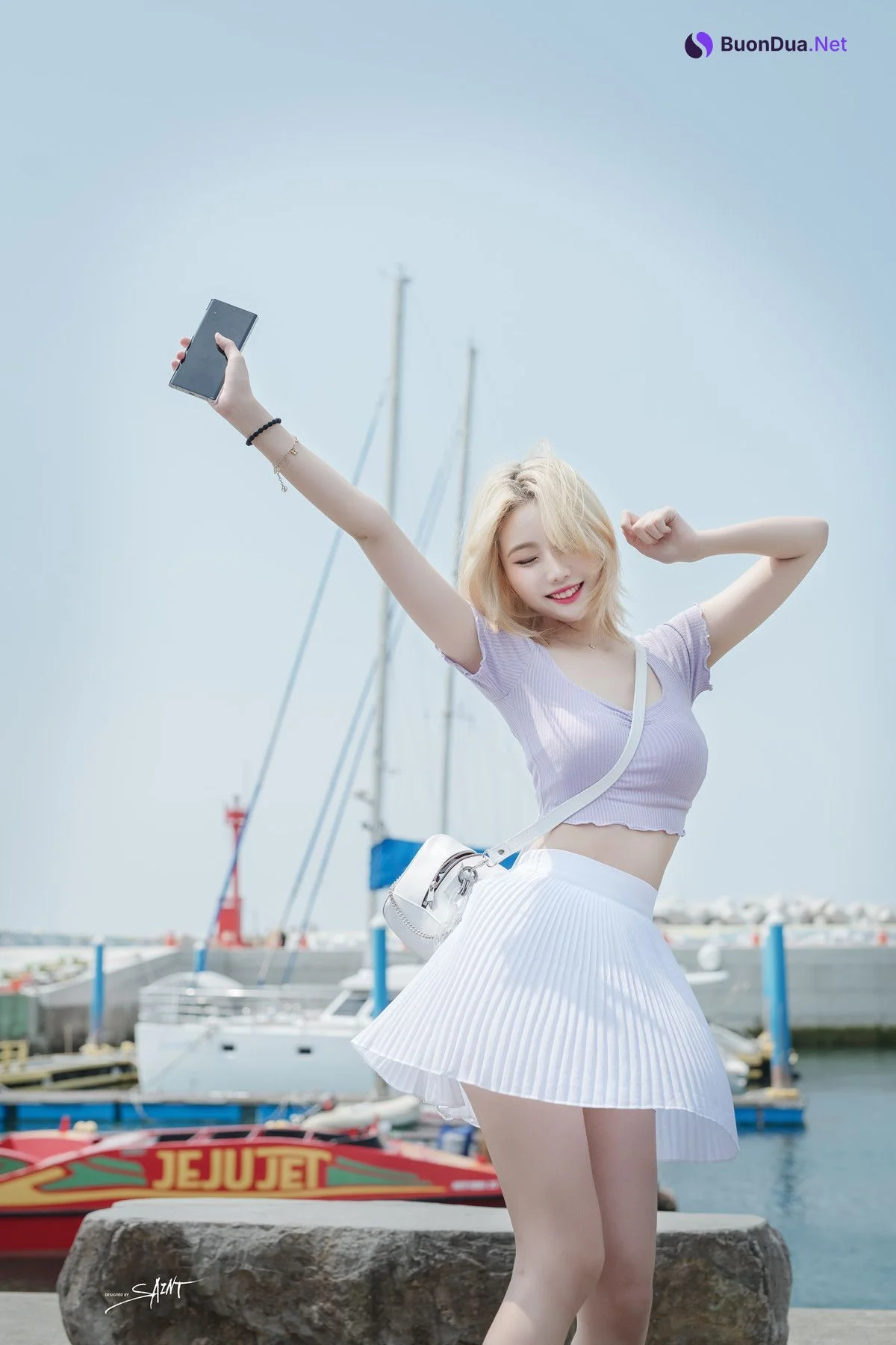 Yuna 유나, Saint PhotoLife Vol.14 ‘Jeju Story Part.1’ Set.04 - 사진 2