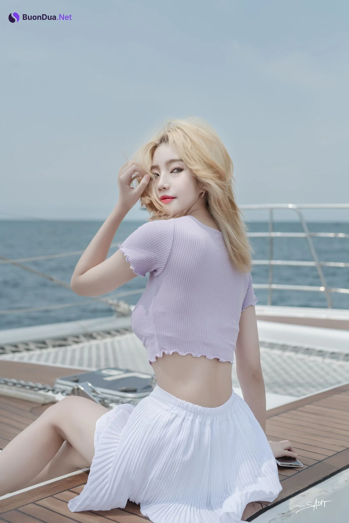 Yuna 유나, Saint PhotoLife Vol.14 ‘Jeju Story Part.1’ Set.04 - 사진 4