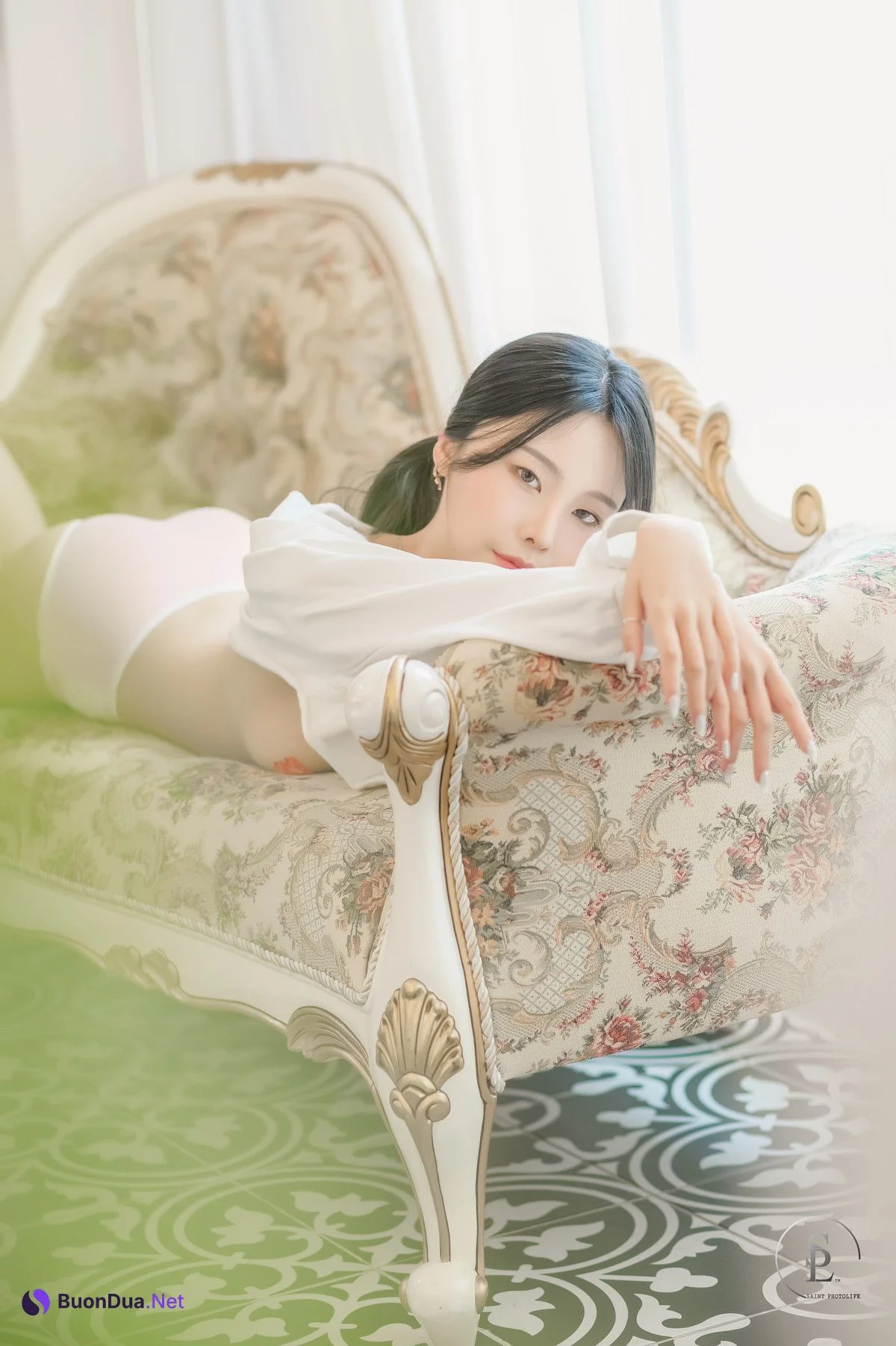 Yuna 유나, [SAINT Photolife] Vol.43 Baby Pink Set.02 - Photo 4