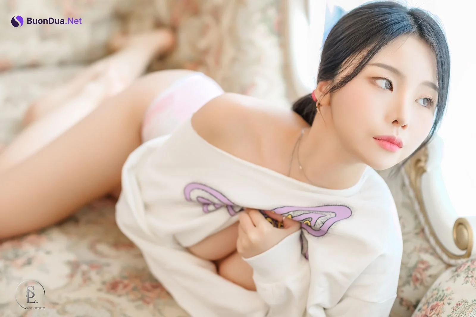 Yuna 유나, [SAINT Photolife] Vol.43 Baby Pink Set.02 - Photo 5