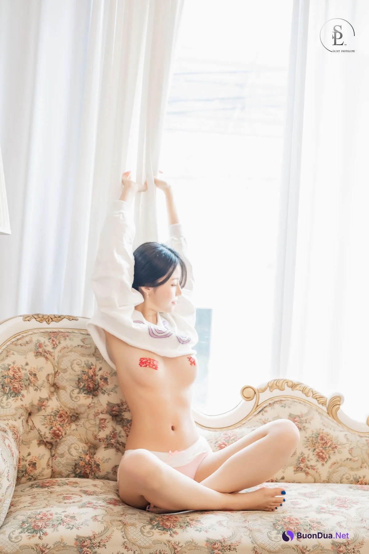 Yuna 유나, [SAINT Photolife] Vol.43 Baby Pink Set.02 - Photo 8