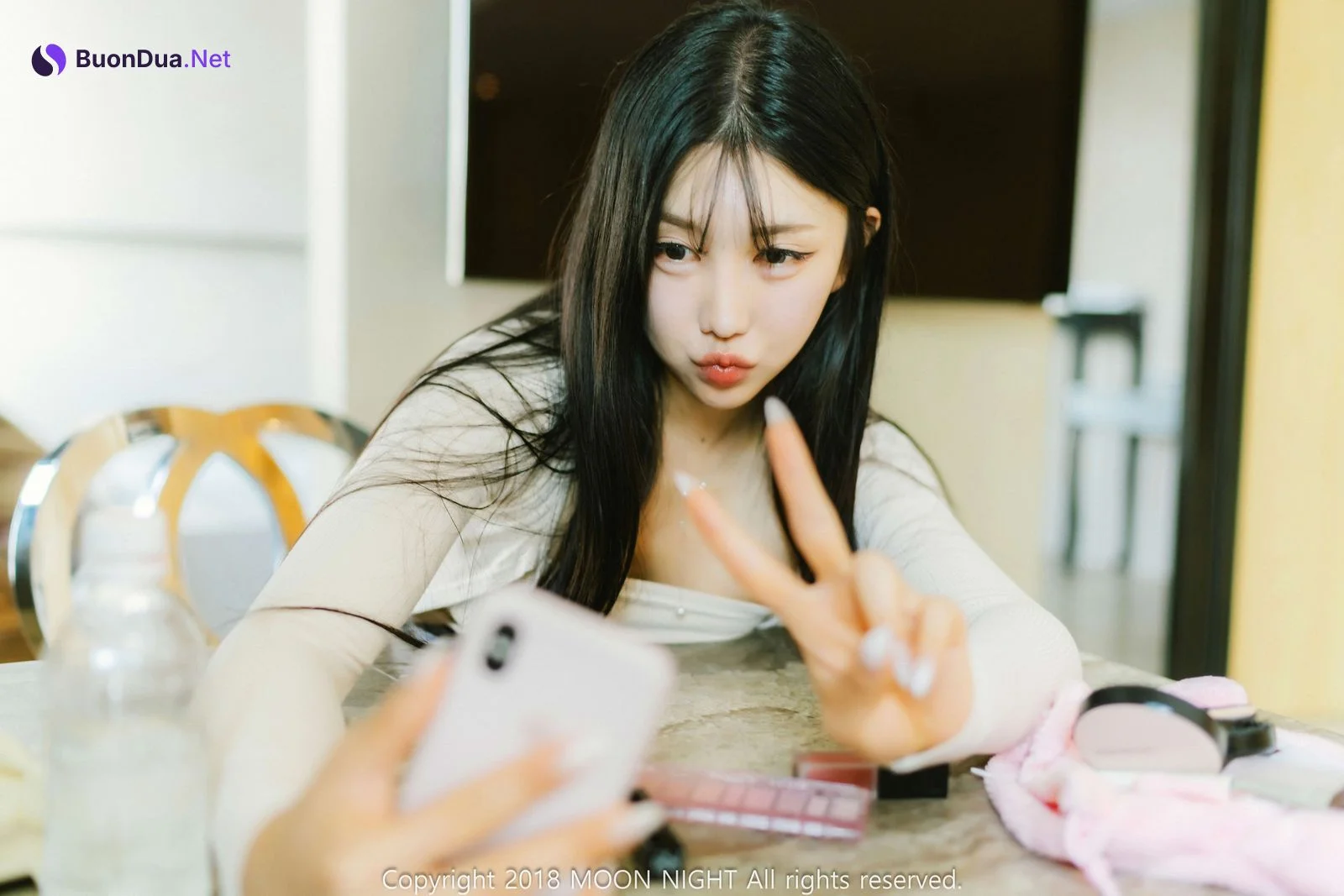 Yunjin 챌이, [Moon Night Snap] Honey Peach Hocance Set.02 - Photo 5