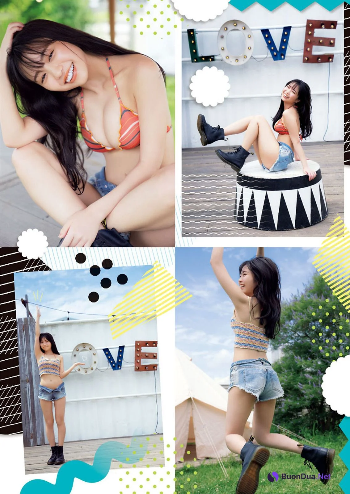 Yuno Ohara 大原優乃, Big Comic Spirits 2021 No.36-37 (ビッグコミックスピリッツ 2021年36-37号) - Photo 3