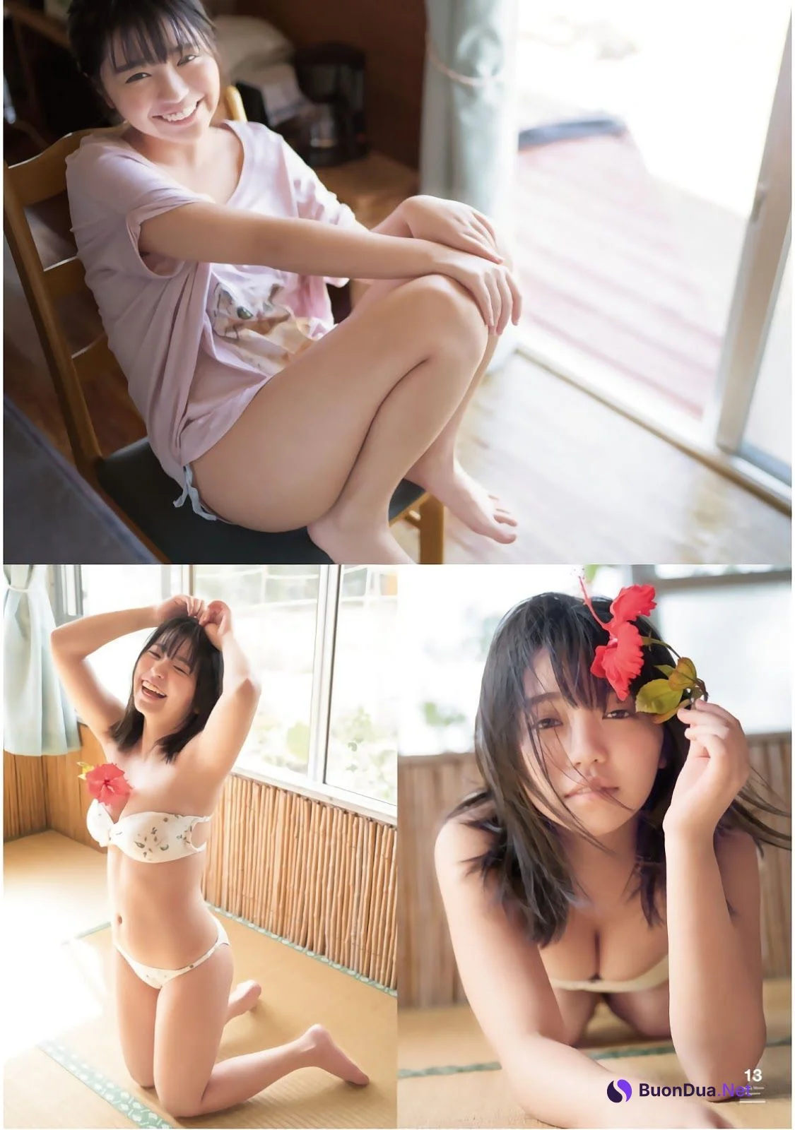 Yuno Ohara 大原優乃, Shonen Magazine 2019 No.19 (少年マガジン 2019年19号) - Photo 15