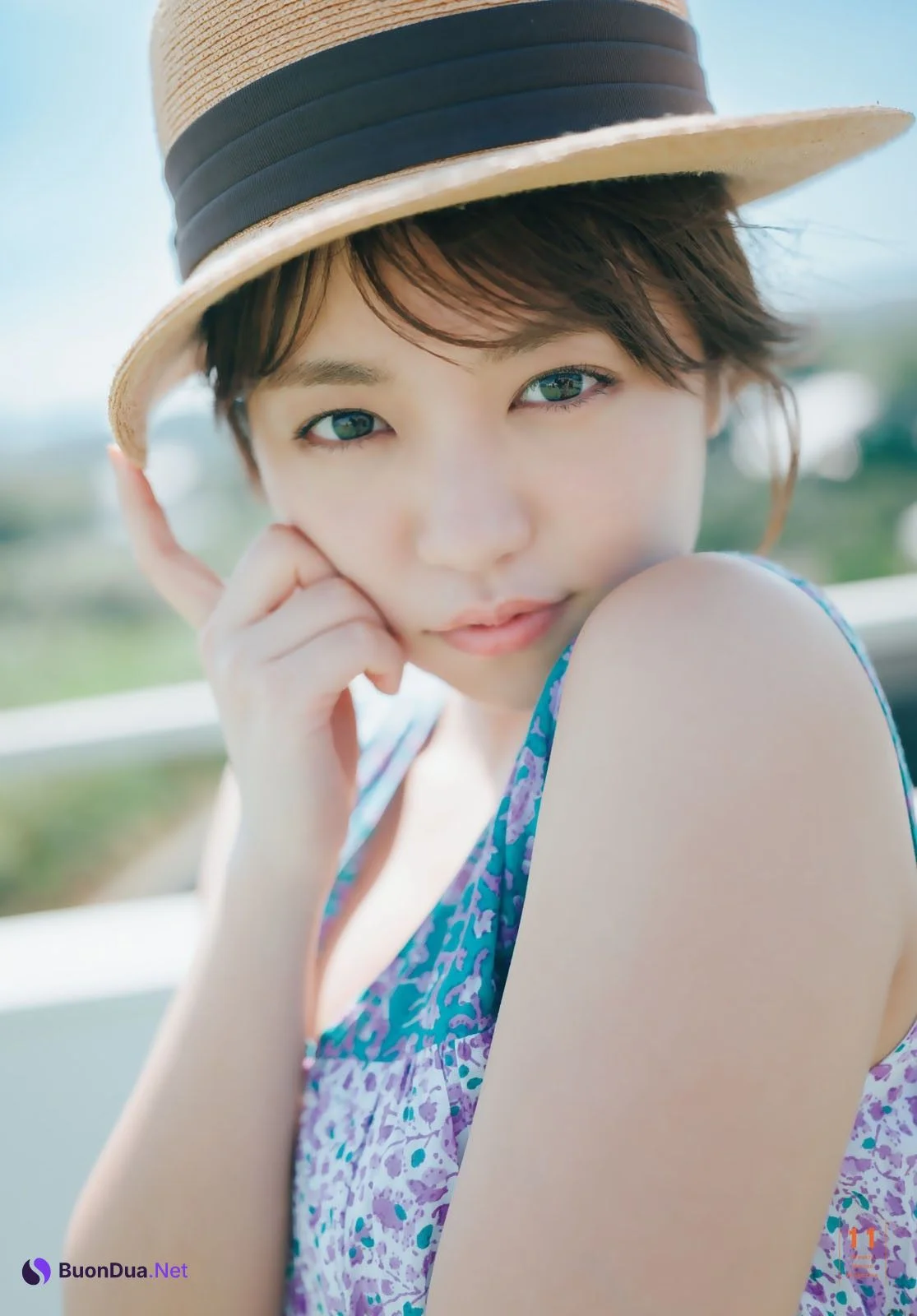Yuno Ohara 大原優乃, Shonen Magazine 2022 No.40 (週刊少年マガジン 2022年40号) - Photo 13