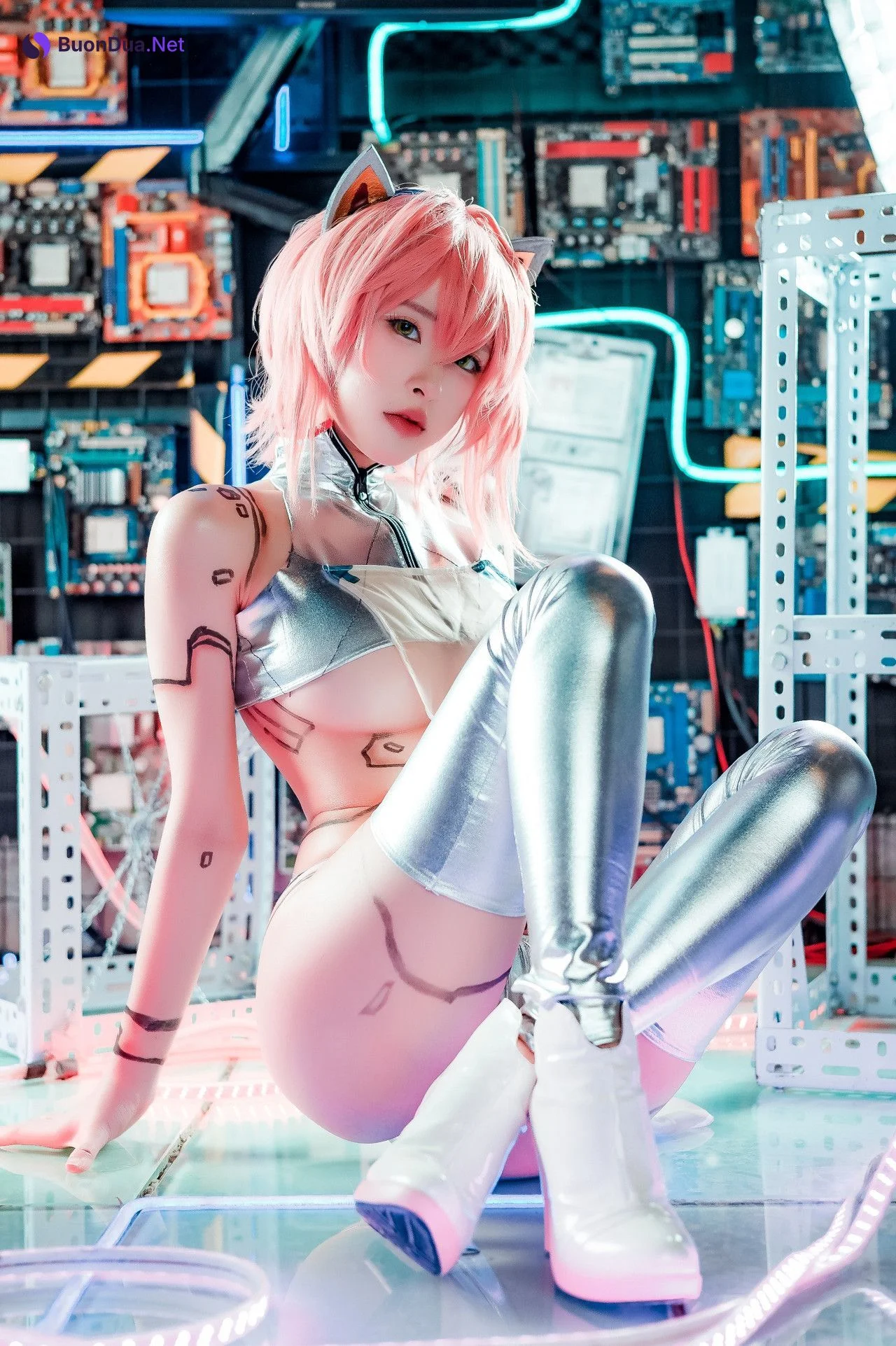Yuno Shimizu 清水由乃, 写真集 Thai Silk Machine Girl 泰丝机娘 - Photo 15