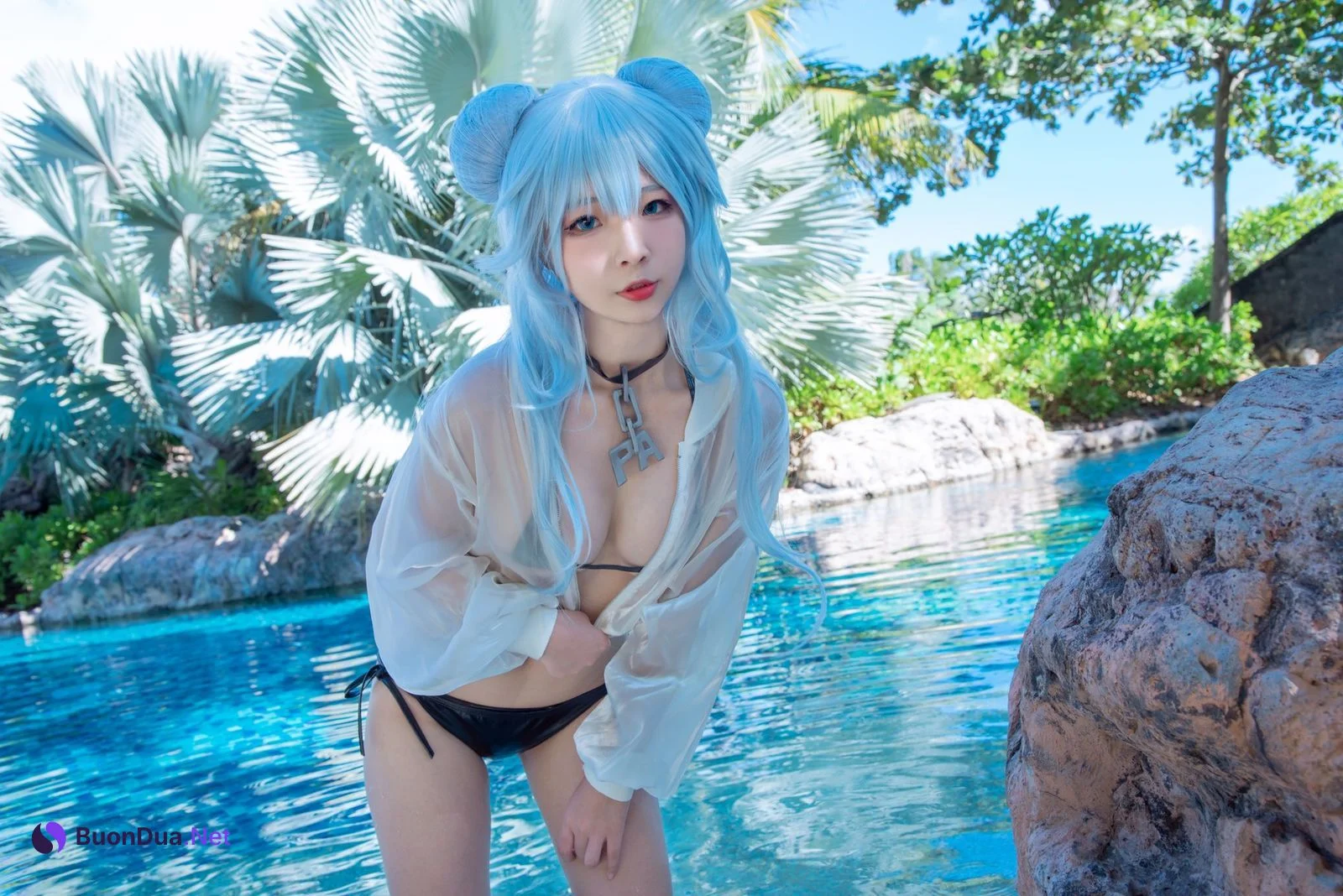 Yuuhui玉汇 Cosplay NO.013 PA15 泳装 - Photo 17