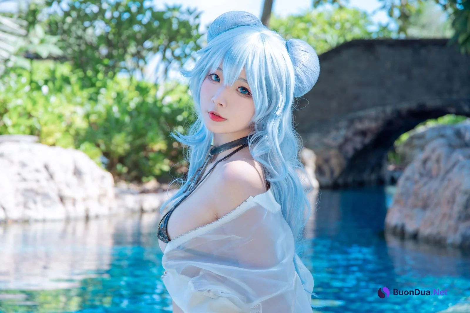 Yuuhui玉汇 Cosplay NO.013 PA15 泳装 - Photo 18