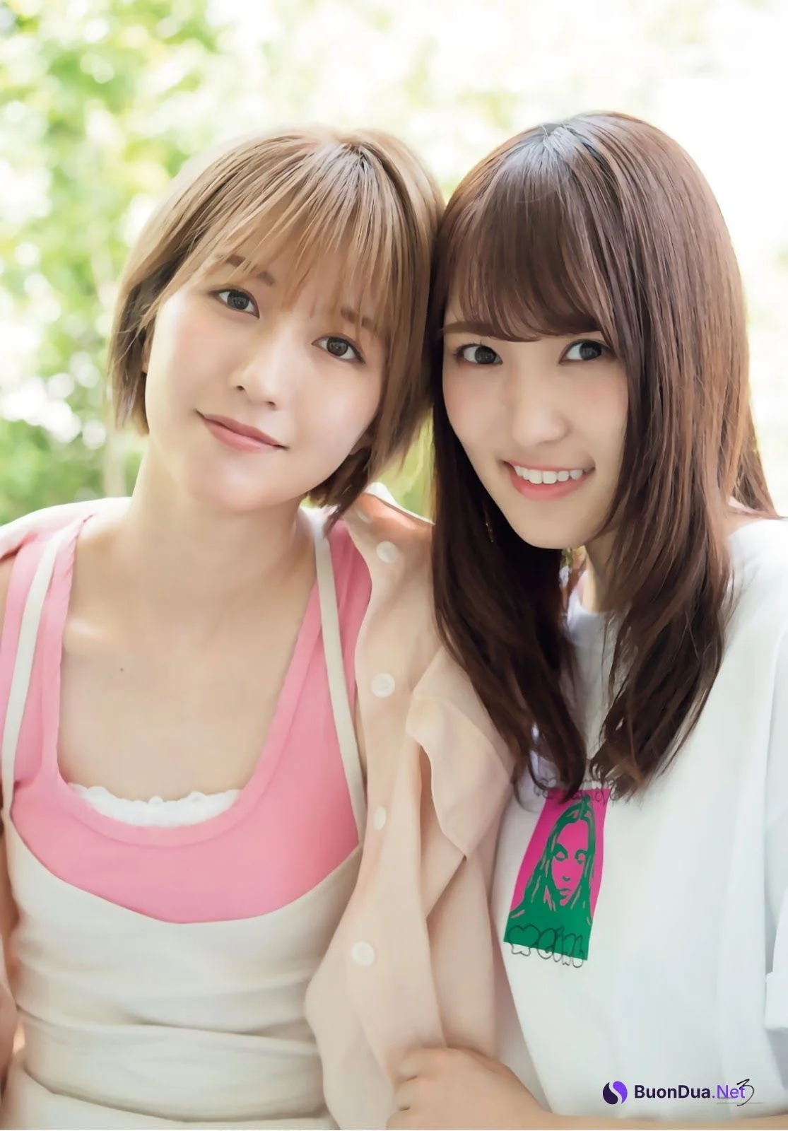 Yuuka Sugai 菅井友香, Mizuho Habu 土生瑞穂, Shonen Magazine 2019 No.28 (少年マガジン 2019年28号) - Photo 5