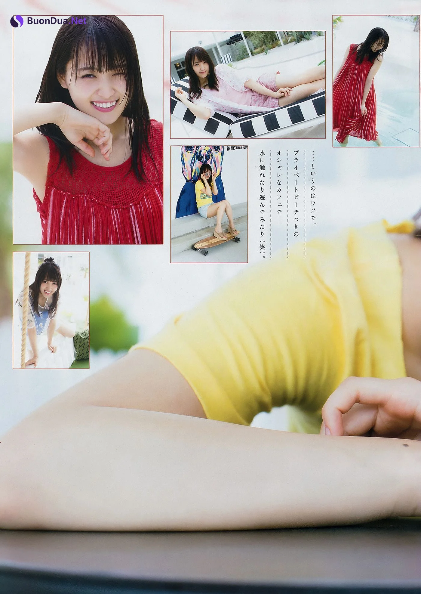 Yuuka Sugai 菅井友香, Young Magazine 2018 No.40 (ヤングマガジン 2018年40号) - Photo 3