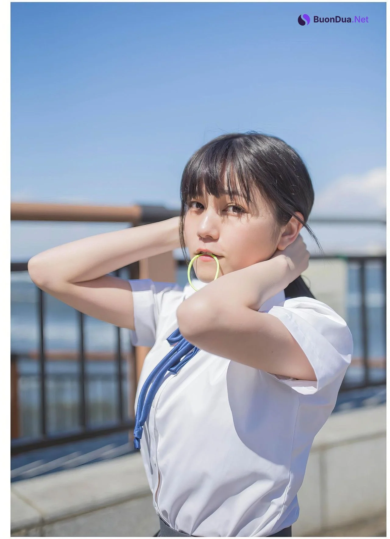 Yuuna Shiratori 白鳥優菜, 1st Visual Book [白皙-BABEL] Set.01 - Photo 10