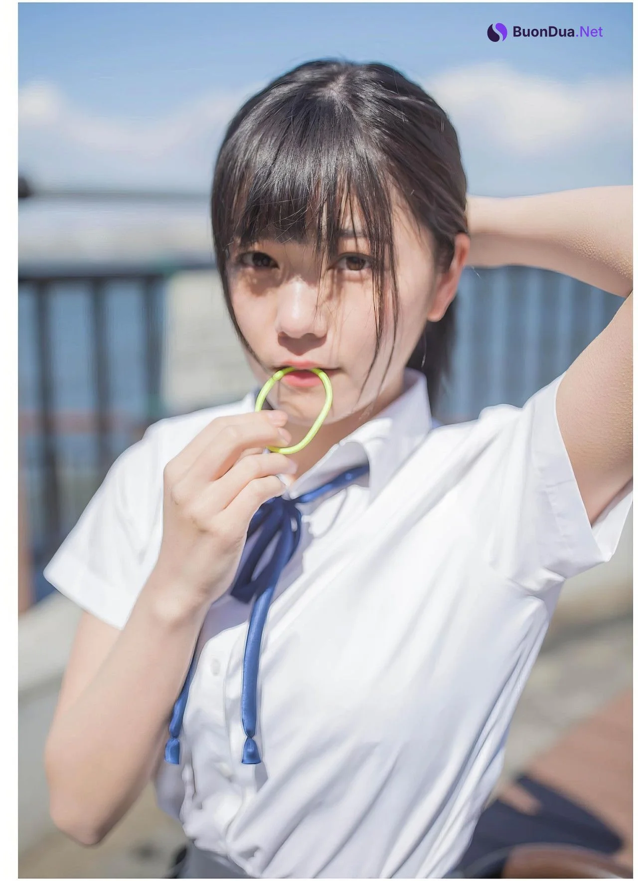 Yuuna Shiratori 白鳥優菜, 1st Visual Book [白皙-BABEL] Set.01 - Photo 12
